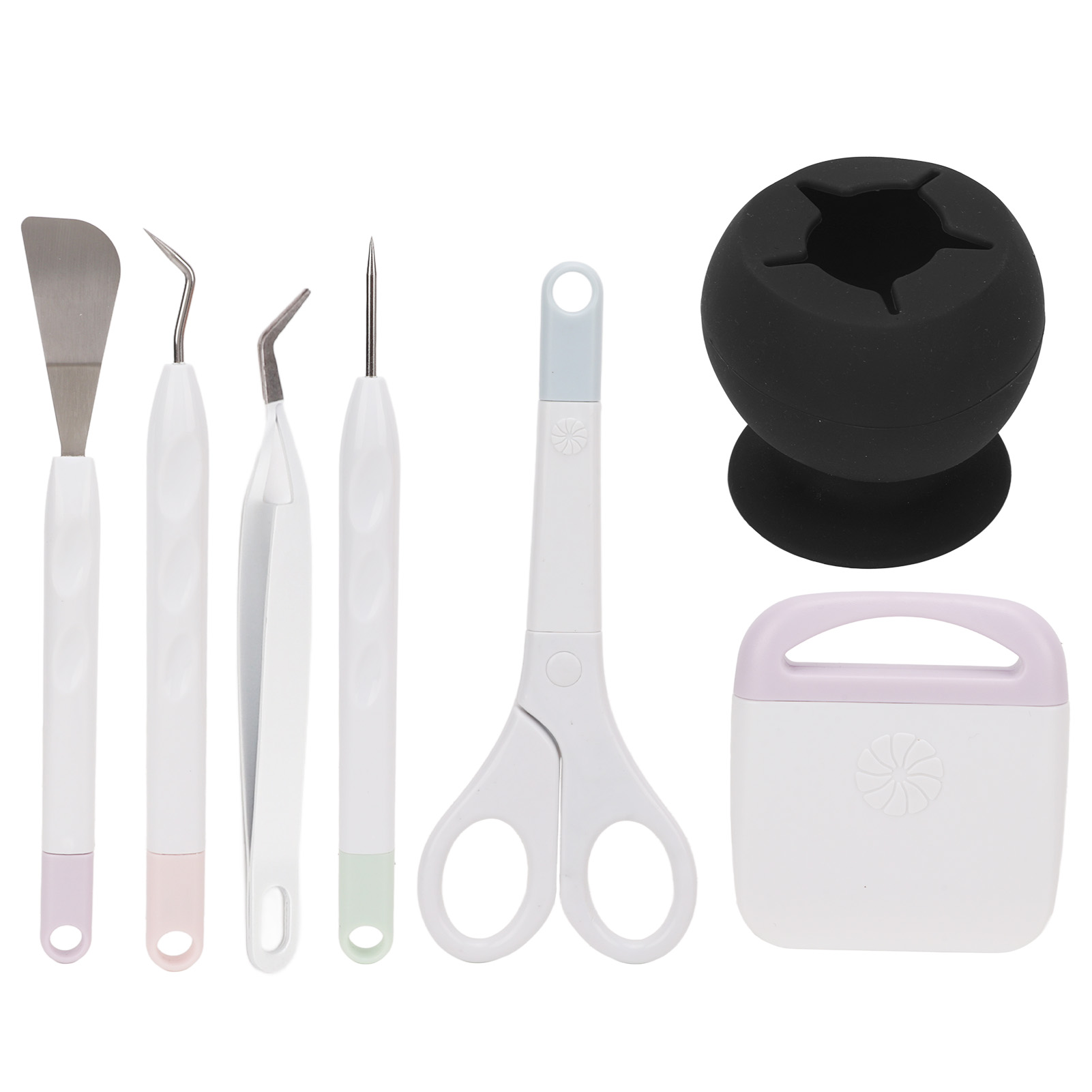 7-teiliges Entgitterungswerkzeug-set Für Vinyl, Bastelwerkzeuge Zum Papierschneiden, Gravieren Und Scrapbooking, Schwarz