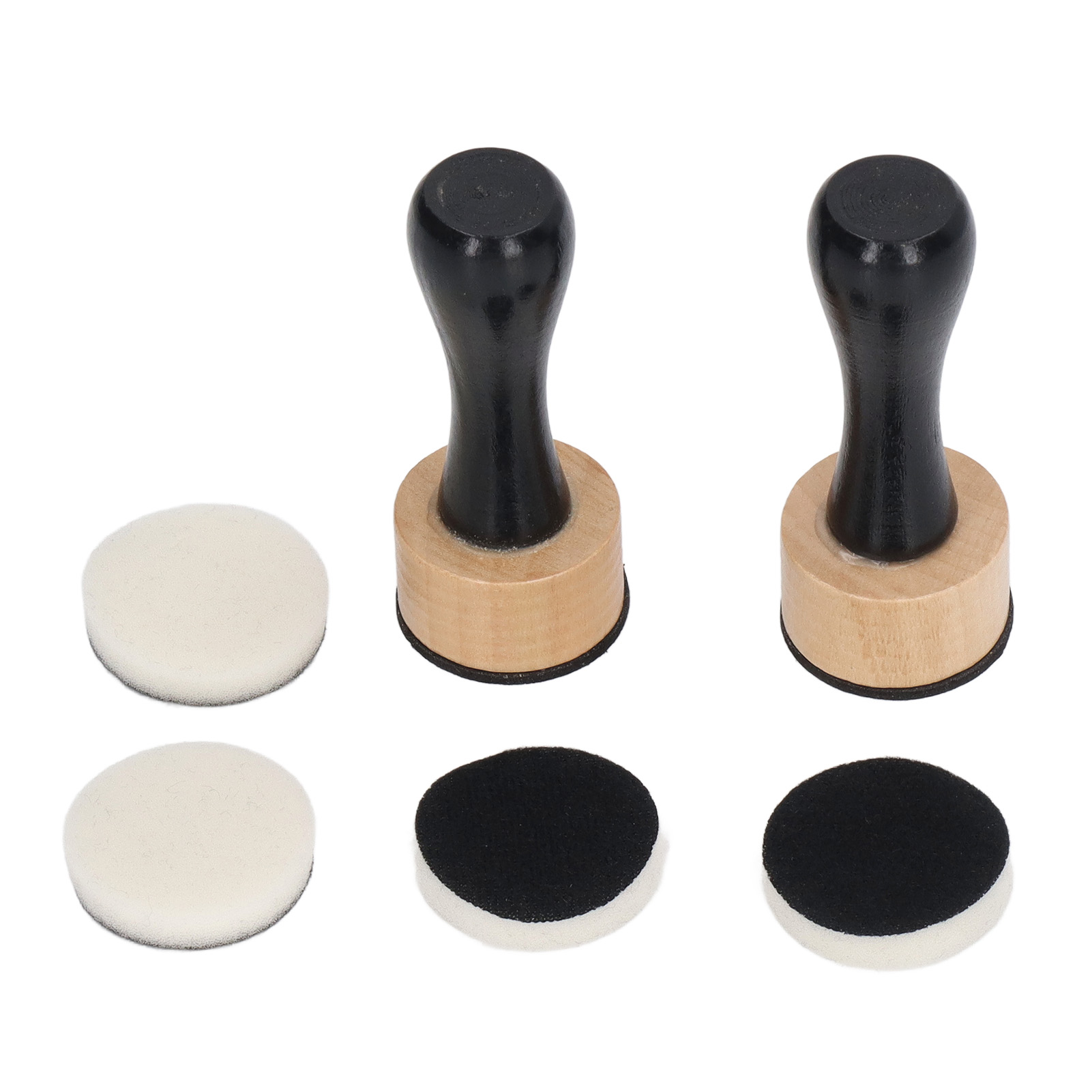 Farbmischset Mit 2 Griffen Und 4 Runden Schwämmen, Diy-mischwerkzeug Für Designs Auf Karton Und Karten