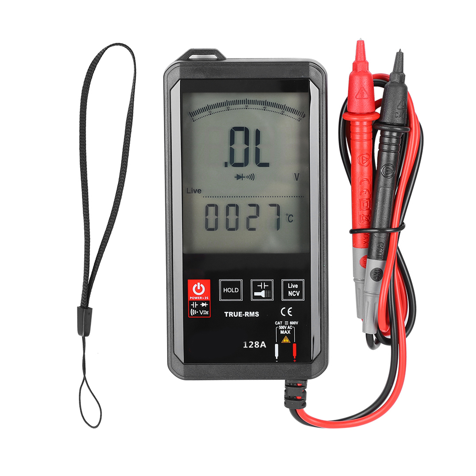 Hochpräzises Automatisches Smart-digitalmultimeter Mit Touchscreen Für Industrielle Anwendungen Hy128a