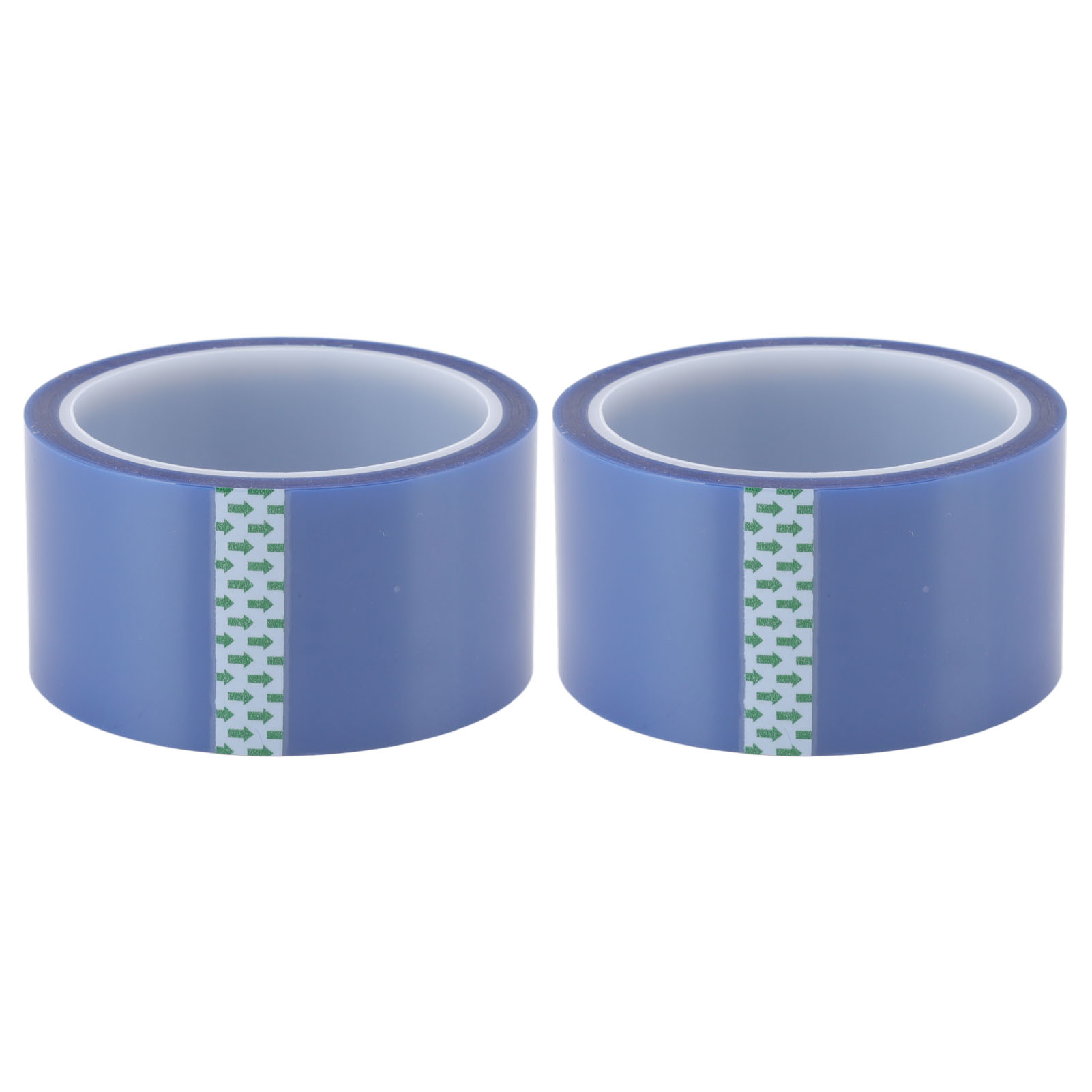 Hitzebeständiges Doppelseitiges Klebeband, 50 Mm X 33 M (108 Ft), Wärmedämmung Bis 220 °c, Blau, 2 Rollen Zum Schweißen