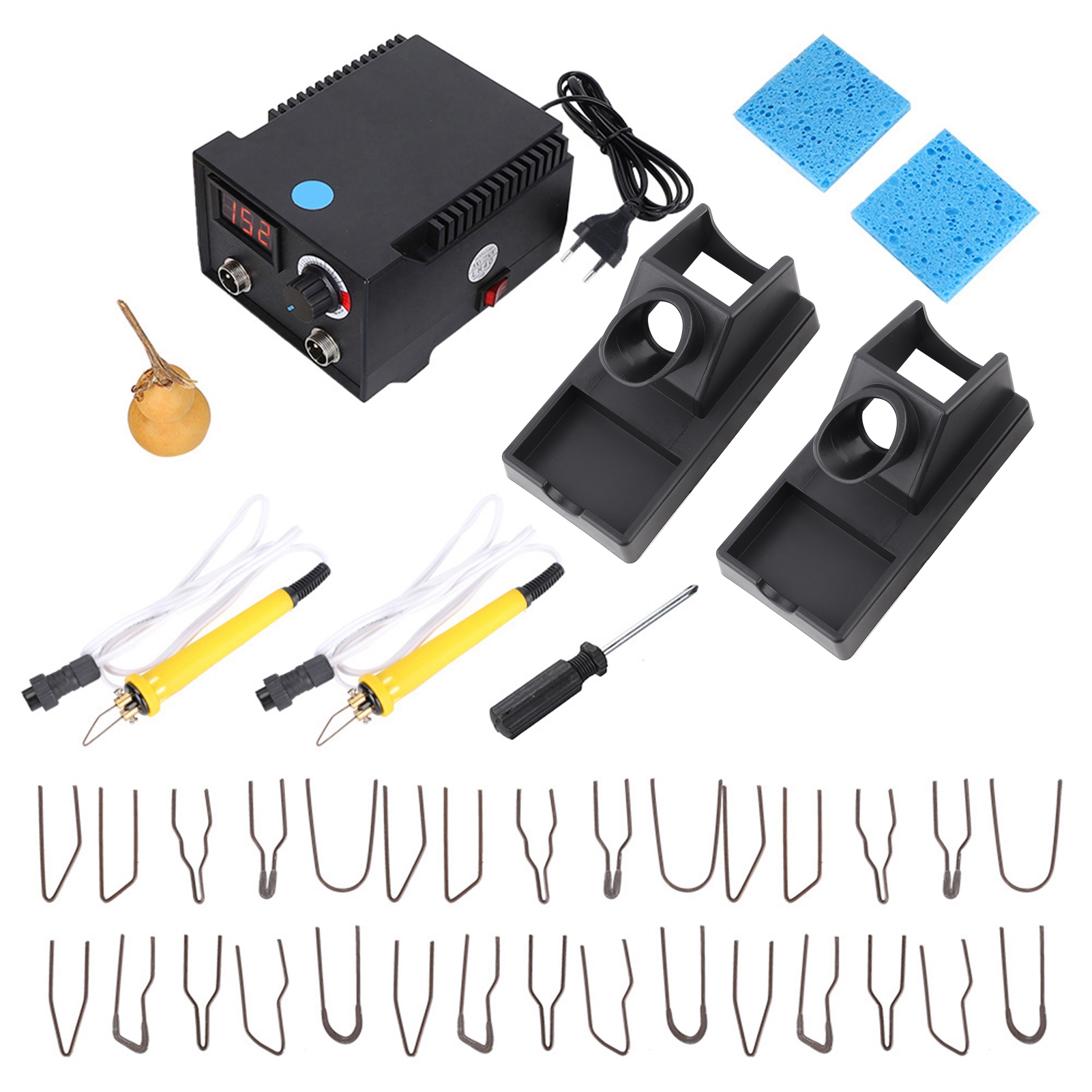 Verstellbares Pyrographie-set Mit Digitalanzeige, Holzgravurmaschine Für Leder Und Wasserflaschen, 220-v-eu-stecker