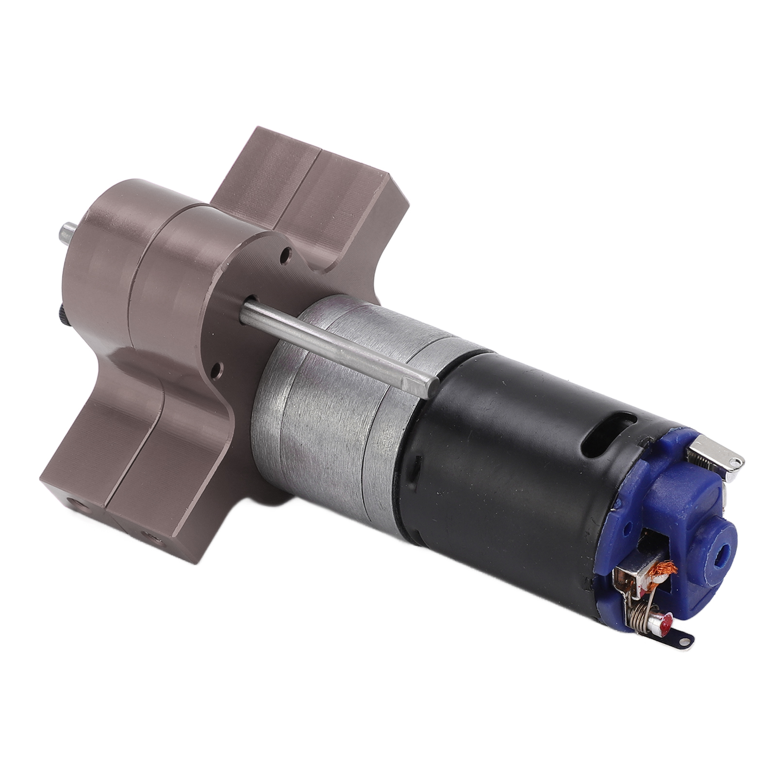 Metallgetriebegehäuse Mit 370er Motor Für Wpl B1 B-1 C14 C-14 Militär-lkw Im Maßstab 1:16, Titanfarben