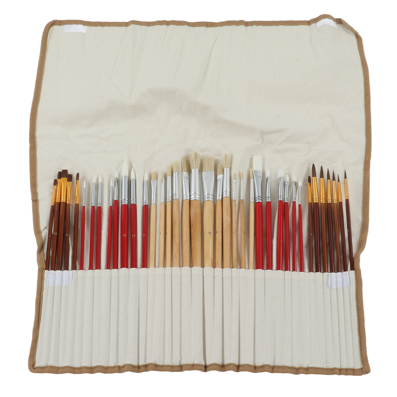 38-teiliges Pinselset, Weiche Borsten, Gute Haltbarkeit, Künstler-acrylpinsel Mit Aufbewahrungstasche Für Die Kunstschule