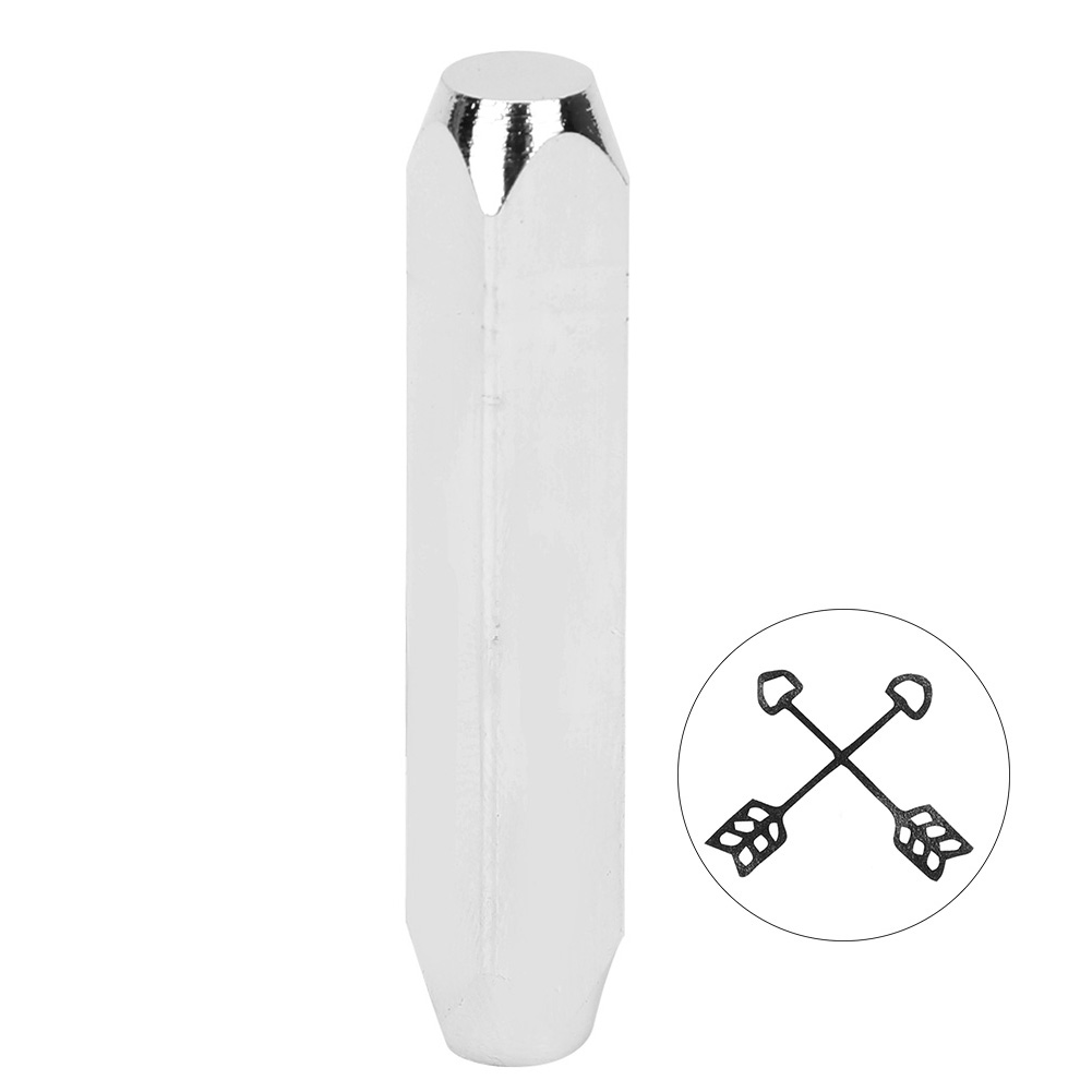 Mm 1/4 Zoll Stempel Aus Kohlenstoffstahl Zum Stanzen Von Leder Und Holz, Diy-schmuck-bastelset