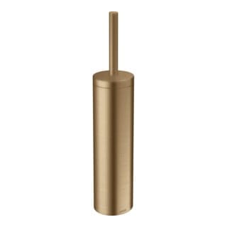 hansgrohe Bürste Axor Uni. Circular mit Deckel, Wandmontage, brushed bronze