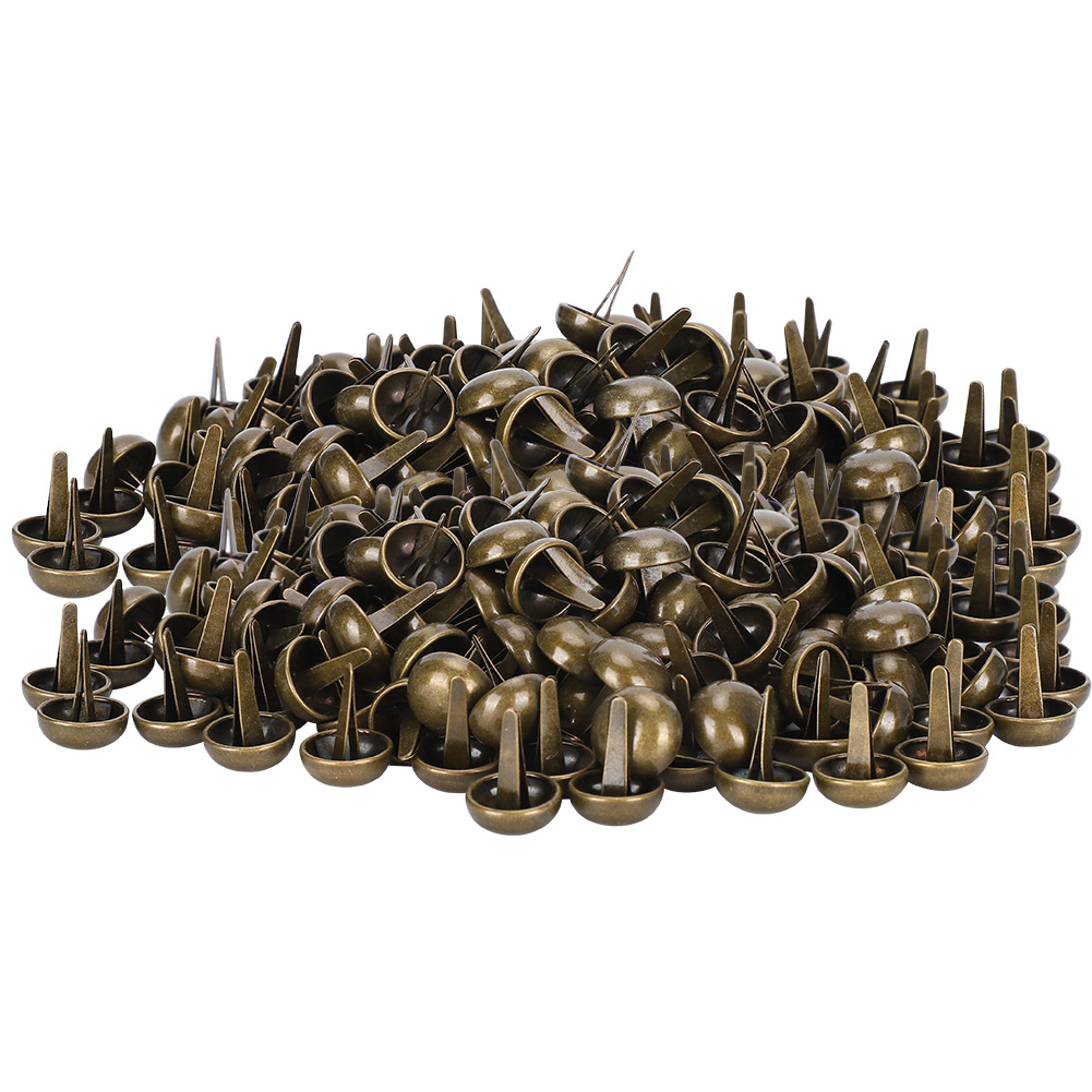200 15-mm-nieten, 60 Cm Lange Spitzen, Für Leder, Heimwerken, Handtaschen, Bastelarbeiten