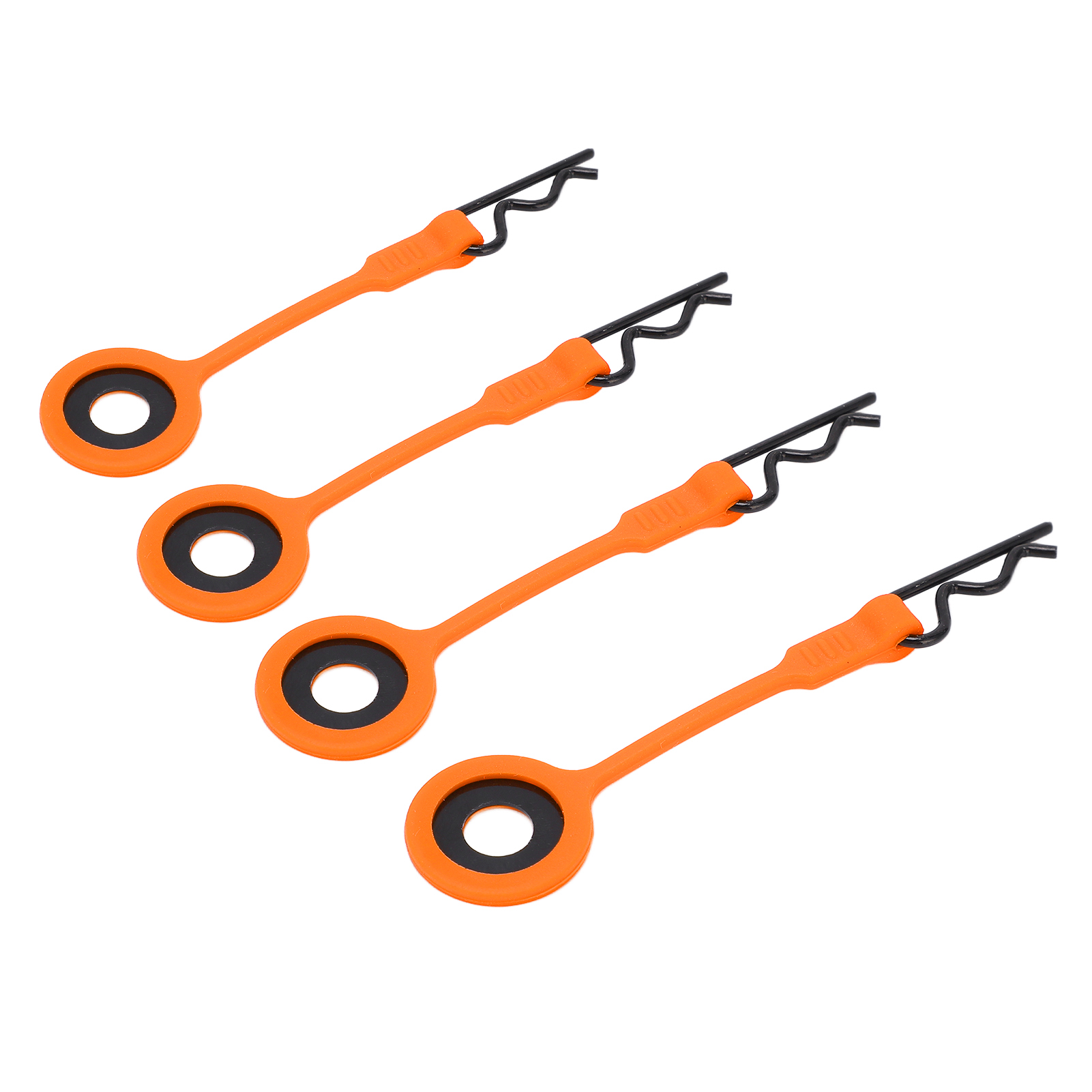 Rc-karosseriestifte, Universelle Silikon- Und Metall-gehäusebefestigungen Für 1/10 Rc-cars, Orange