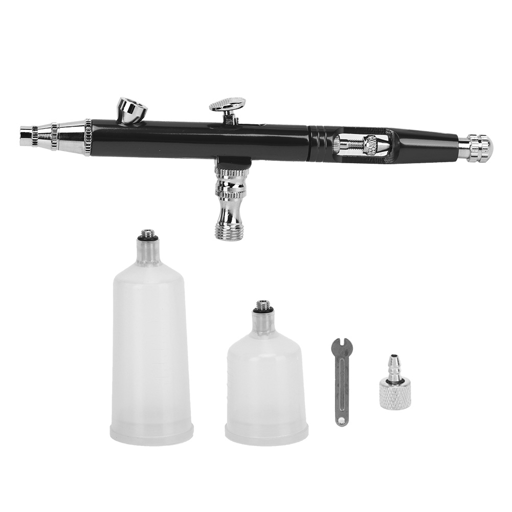 Ar131 Airbrush-farbpistole, Diy-werkzeug, Pneumatische Farbspritzpistole, Schwarz