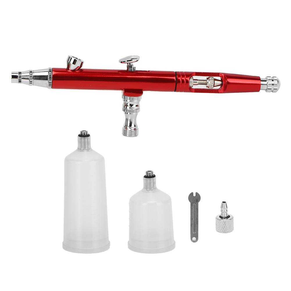 Ar131 Airbrush-spritzpistole, Diy-lackierwerkzeug, Pneumatische Spritzpistole, Rot