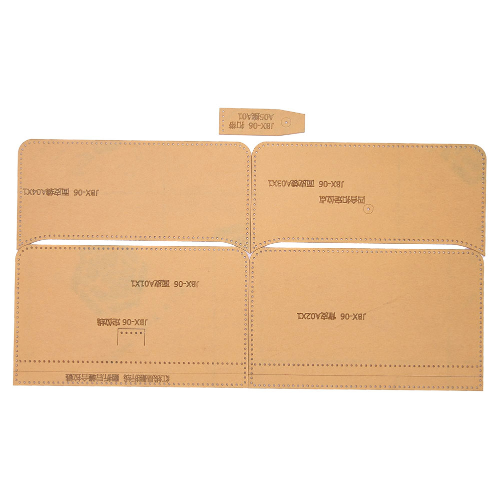 Acryl-schablonenset Für Handyhüllen, Lange Geldbörsen-handtaschen-schablone, Leder-diy-werkzeug