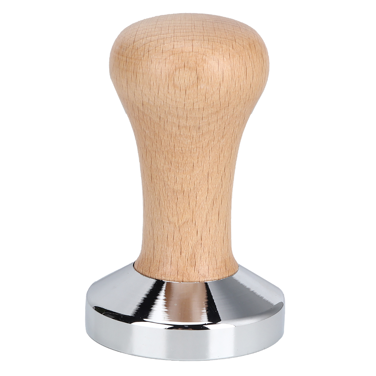 Kaffeestampfer Aus Holz Mit Edelstahlgriff, Espressopulverpresse, Barista-werkzeug, Küchenaccessoire