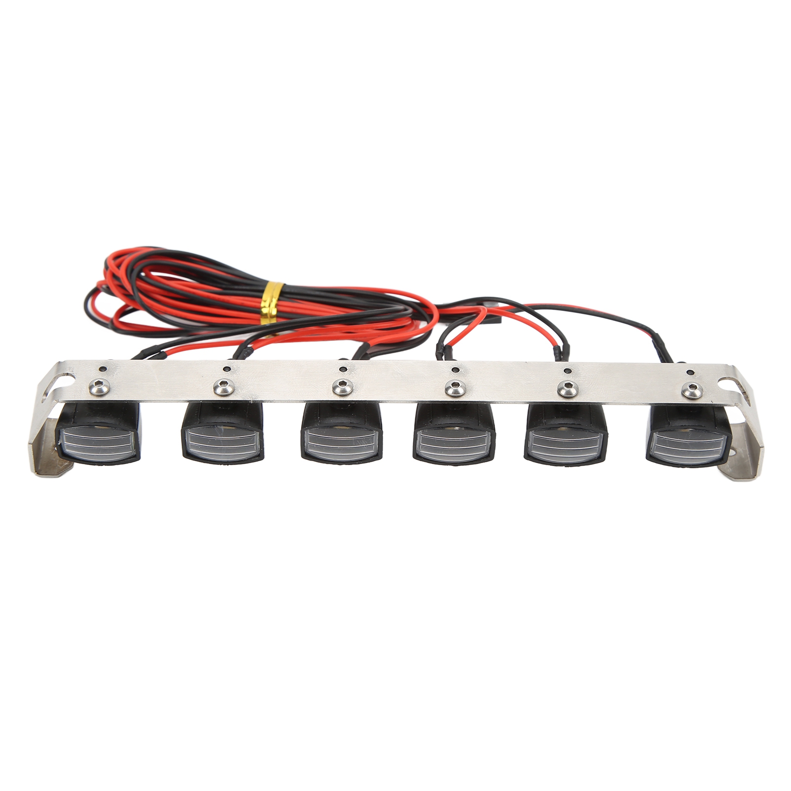 Quadratischer Led-scheinwerfer Für Rc-crawler, Dachlichtleiste Für Scx10 1/10 Rc-car, 6 Diy-glühbirnen