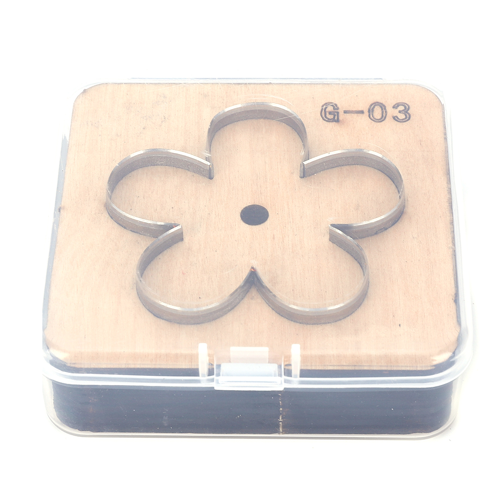 Lederschneidschablone, Locher, Cutter, Messer, Form, Diy-bastelwerkzeug (g-03)