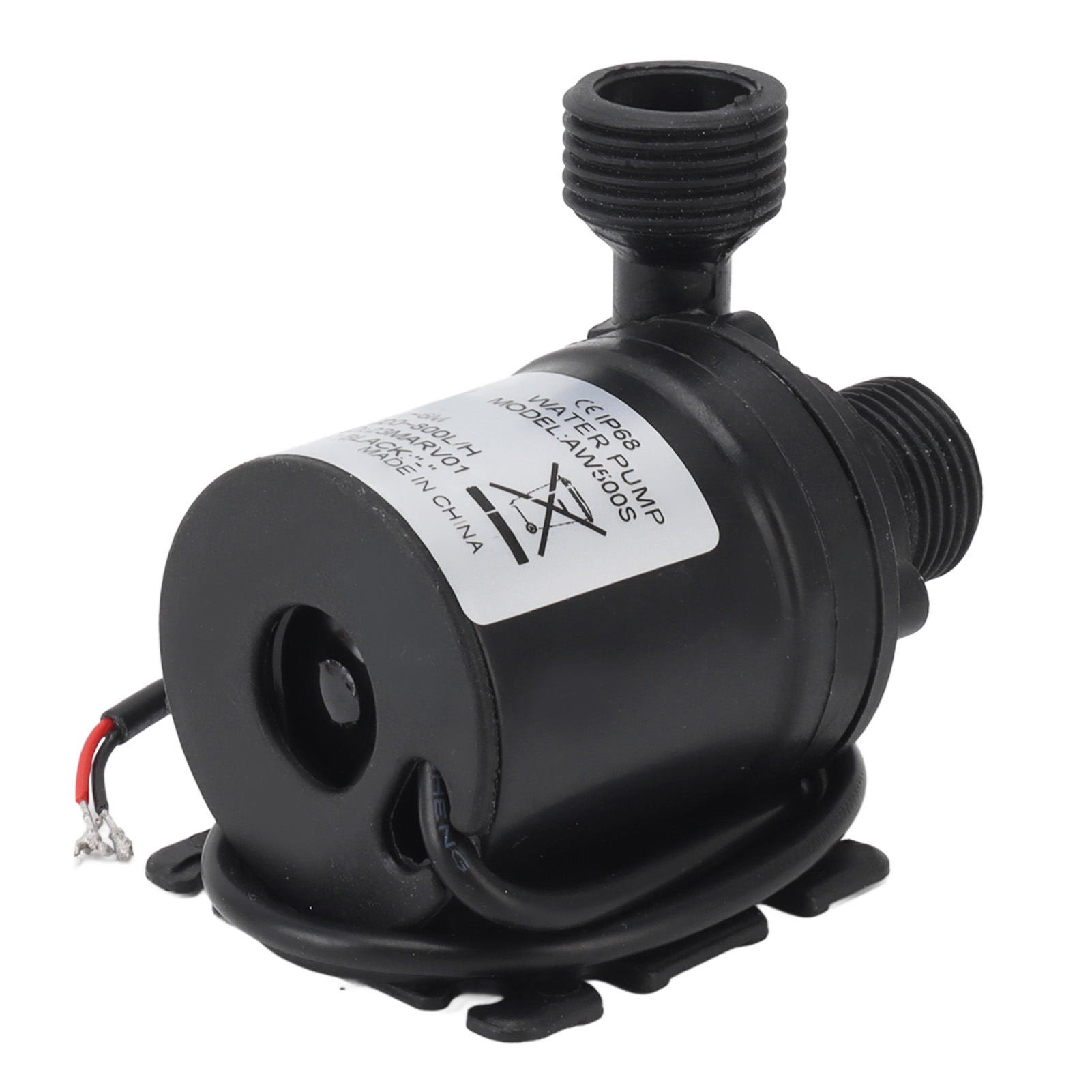 Ip68 Wasserdichte Tauchpumpe, Geräuschlos, Auslaufsicher, Gewindeanschluss Für Wasserzirkulation, Dc12v 19w