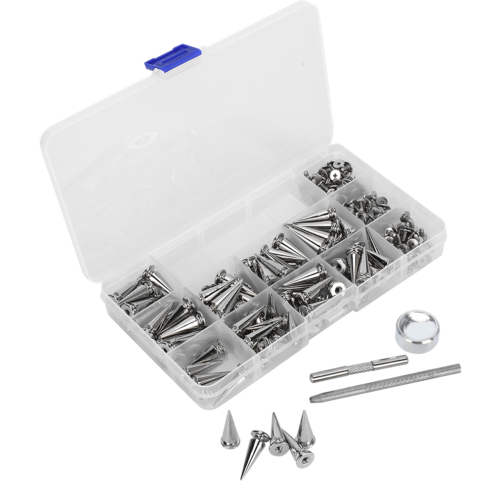 Set Mit 10 24-mm-punk-nieten, Schrauben Aus Zinklegierung, Diy-zubehör Für Leder Und Bastelarbeiten