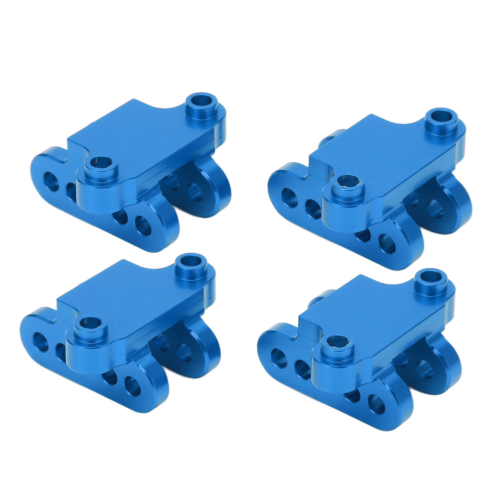 Vordere/hintere Untere Stoßdämpferaufnahmen Aus Aluminium Für Losi 1/8 Lmt Solid Axle Monster Truck Achse, Blau