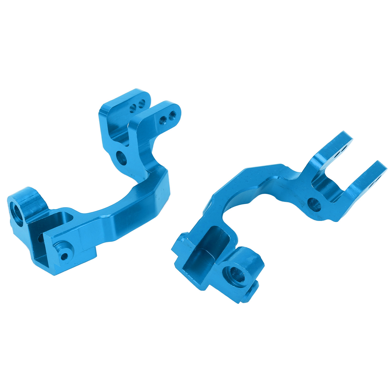 Stück Rc-hinterradnaben Aus Hochfestem Cnc-gefrästem Aluminium, Leicht, Einfache Montage Für 1/10 Rc-modelle, Blau