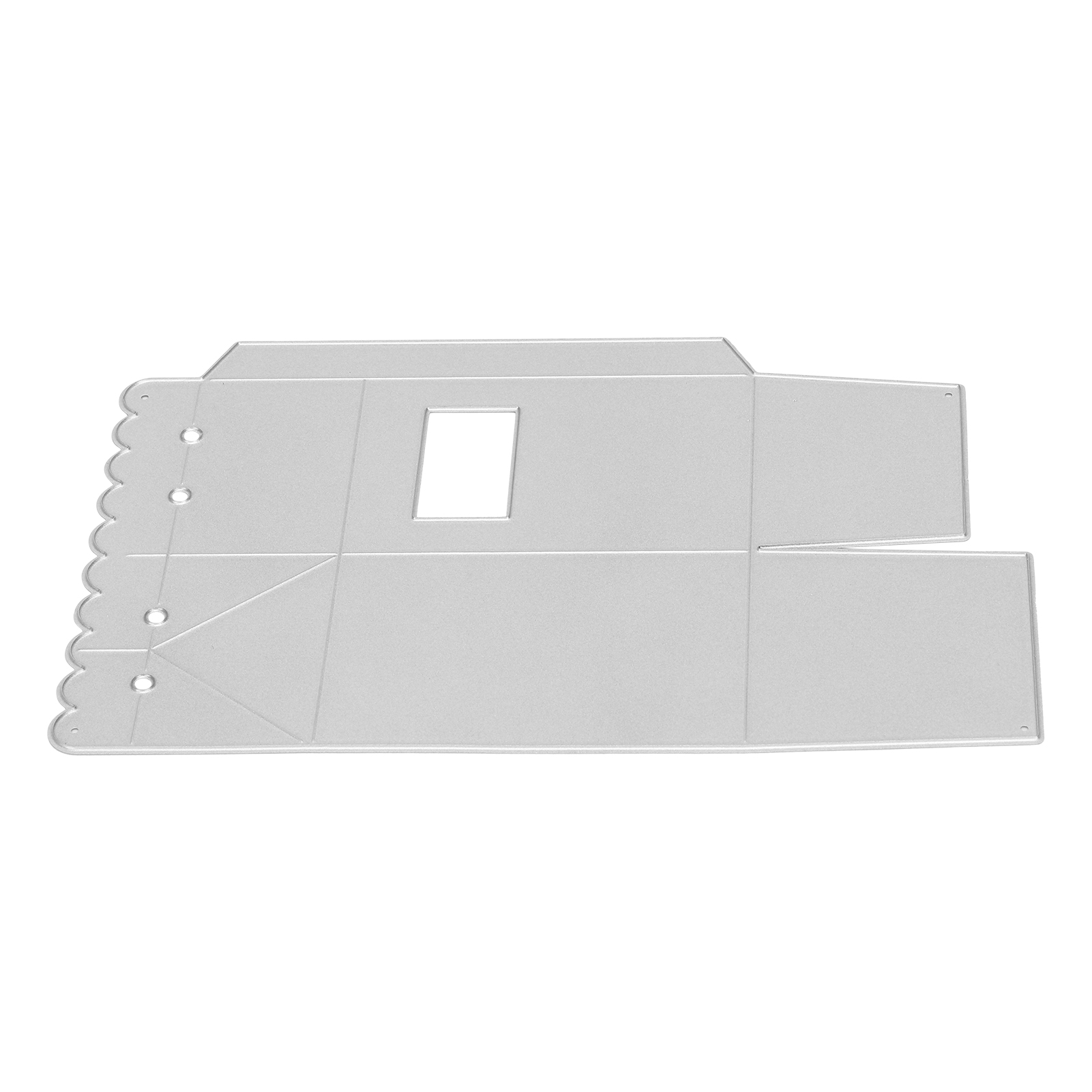 Metallstanzform In Form Eines Milchkartons, Dekorative, Geprägte Schablone Für Diy-kartenherstellung Und Papierbastelarbeiten