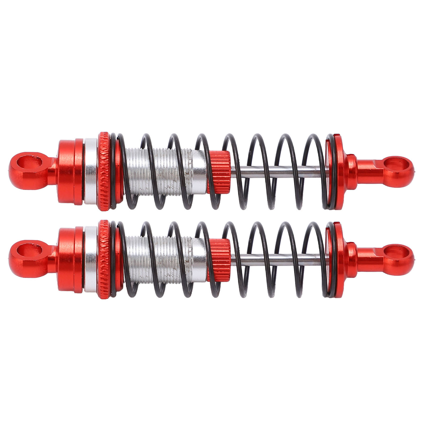 Rc-stoßdämpfer Vorne Und Hinten Aus Aluminiumlegierung Mit Vibrationsdämpfung Für Latrax Teton 1/18 Rot