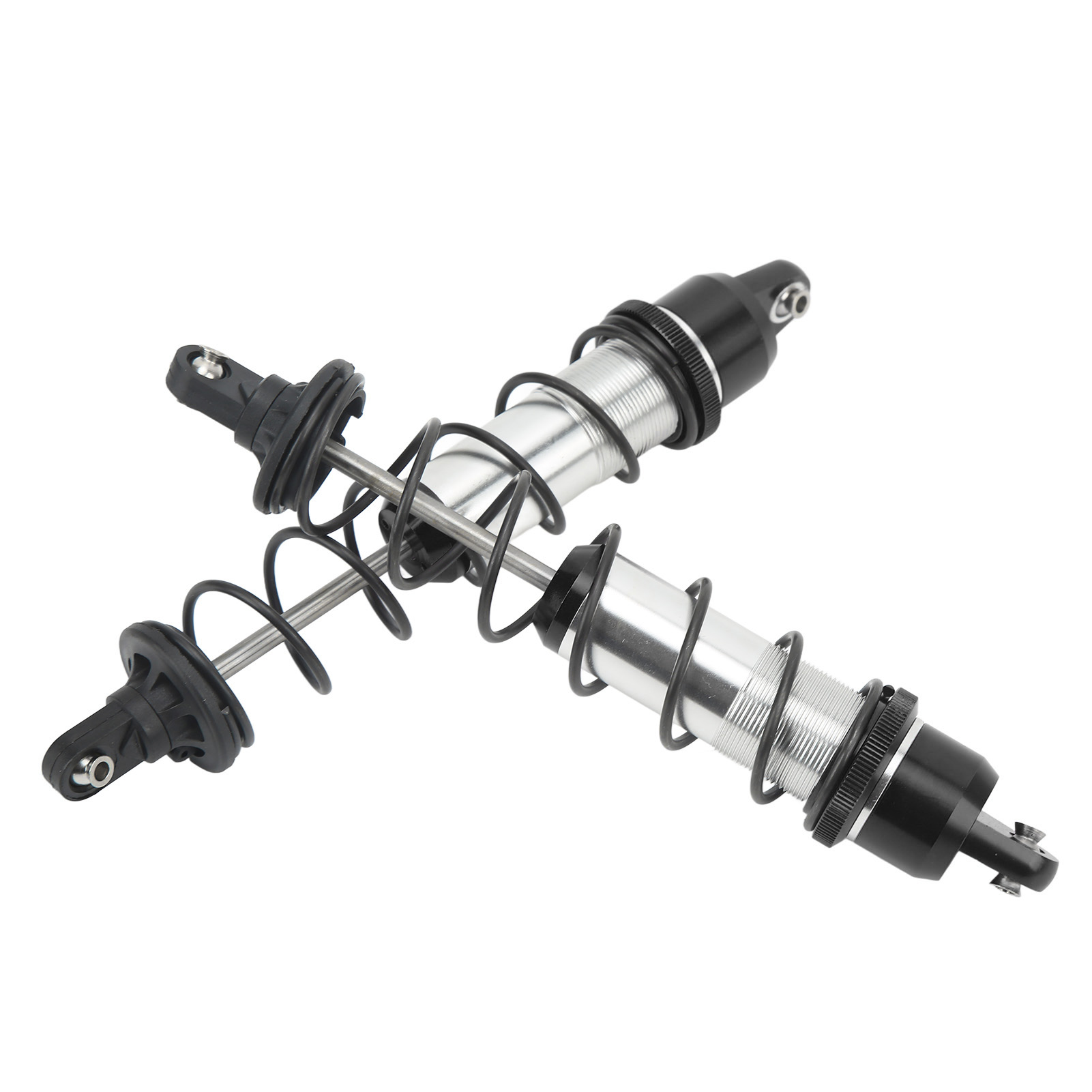 Zweiteilige Stoßdämpfer Für Vorder- Und Hinterachse, Stoßdämpfung, Verbesserte Stabilität, 190-mm-rc-stoßdämpfer Für Arrma 1/5 Rc-cars, Schwarz