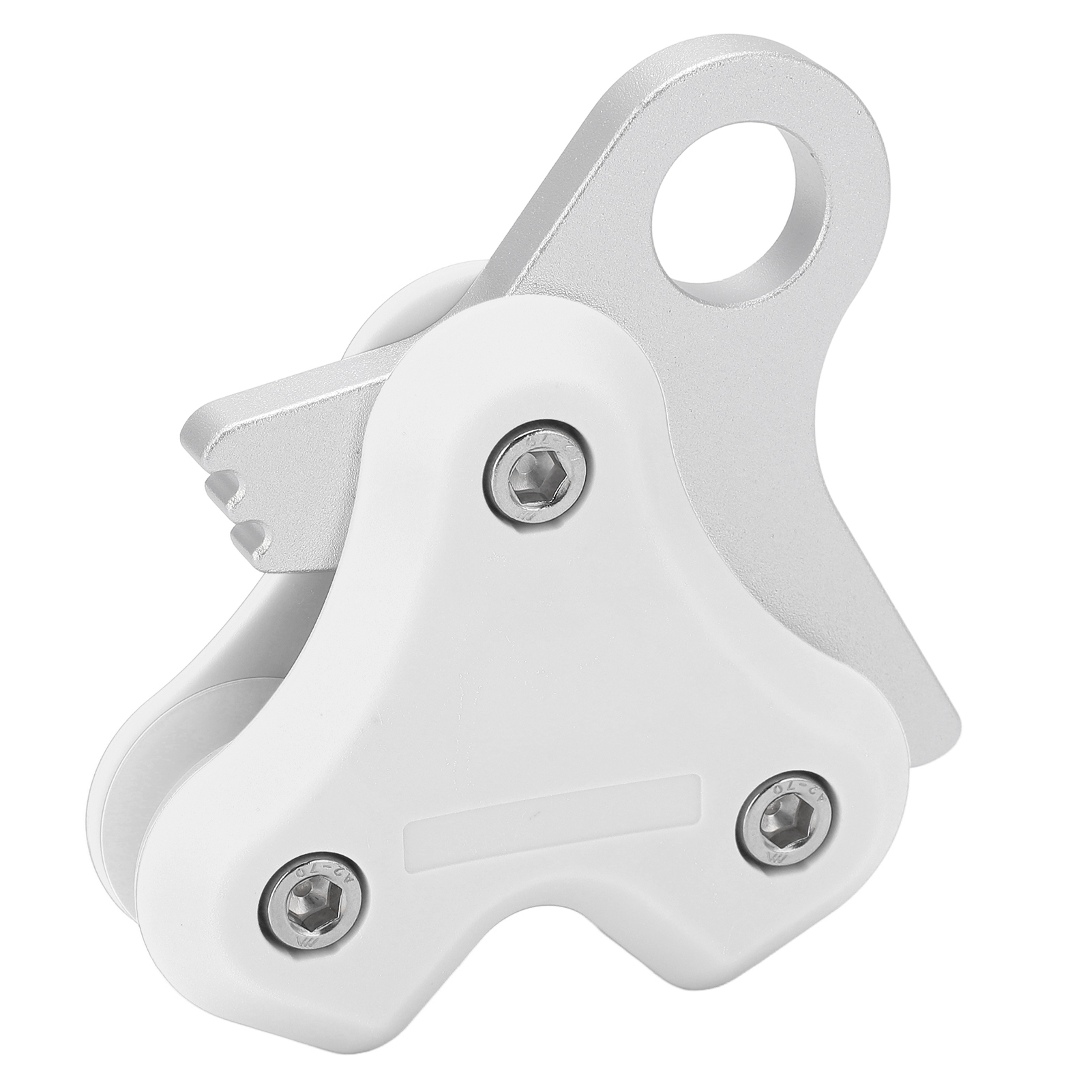 Seilrolle Aus Aluminiumlegierung Für Freitauchen, Hochleistungs-seilaufroller Aus Metall, Weißes Tauchzubehör