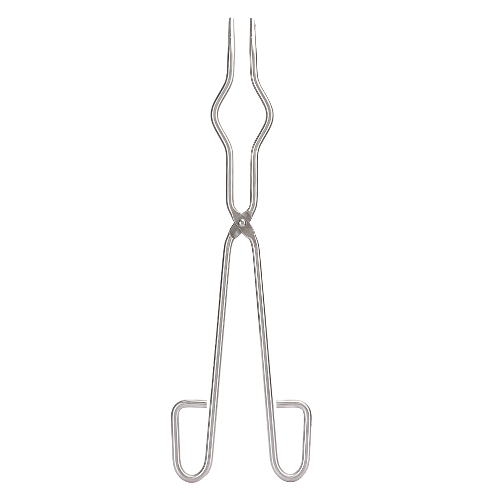 Tiegelzange, 40 Cm, Edelstahl, Laborzange Für Bechergläser, Laborausrüstung