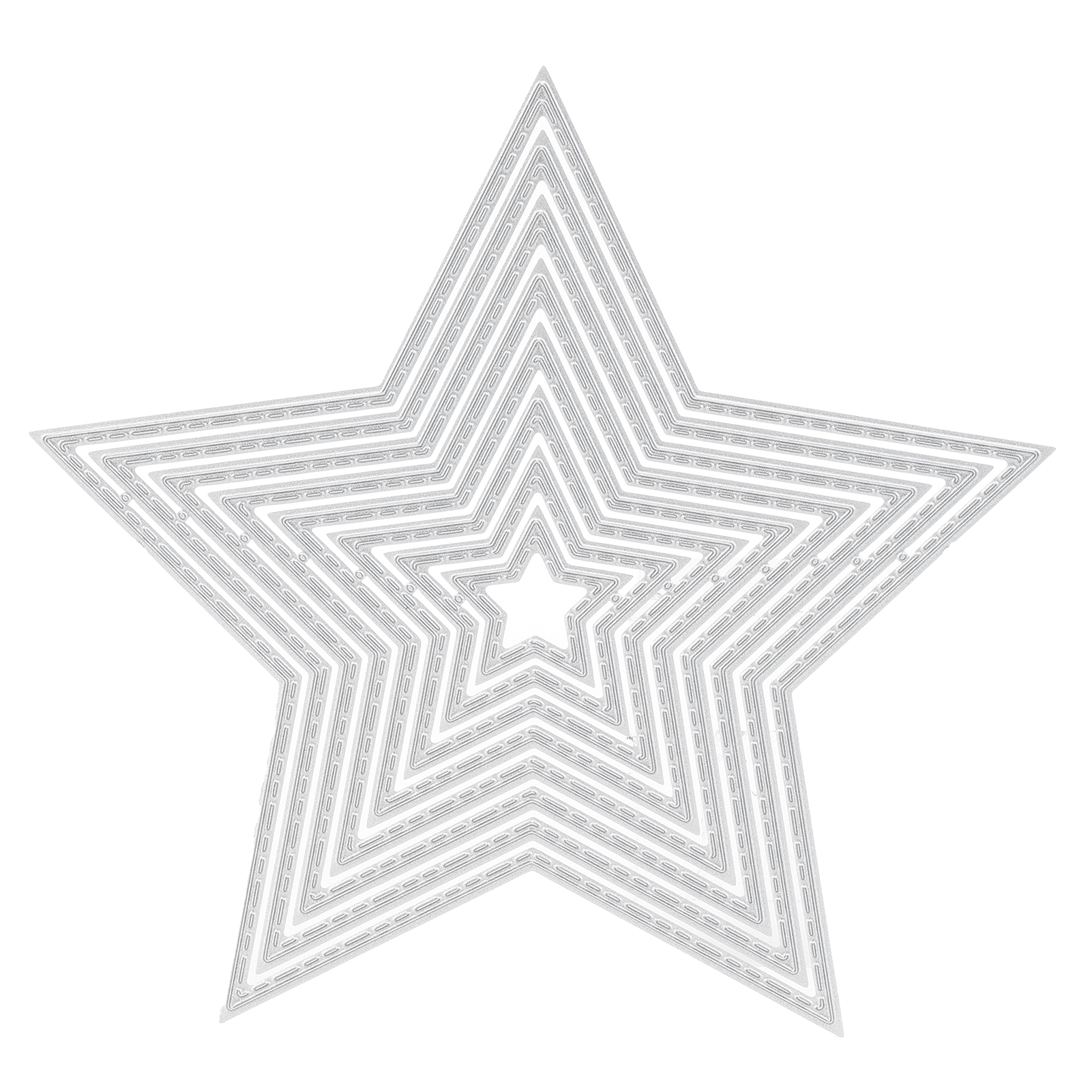 Stanzform In Form Eines Fünfzackigen Sterns Aus Metall, Prägestempel, Dekoratives Album Für Scrapbooking, Diy-kartenherstellung