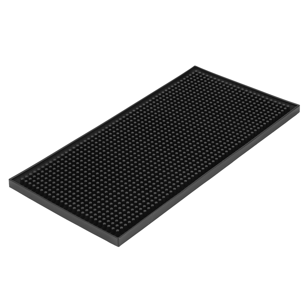 Set Mit 1 Flexiblem, Schwarzem Pvc-untersetzer, Rutschfest, Wasserdicht, Küchenaccessoire (3)