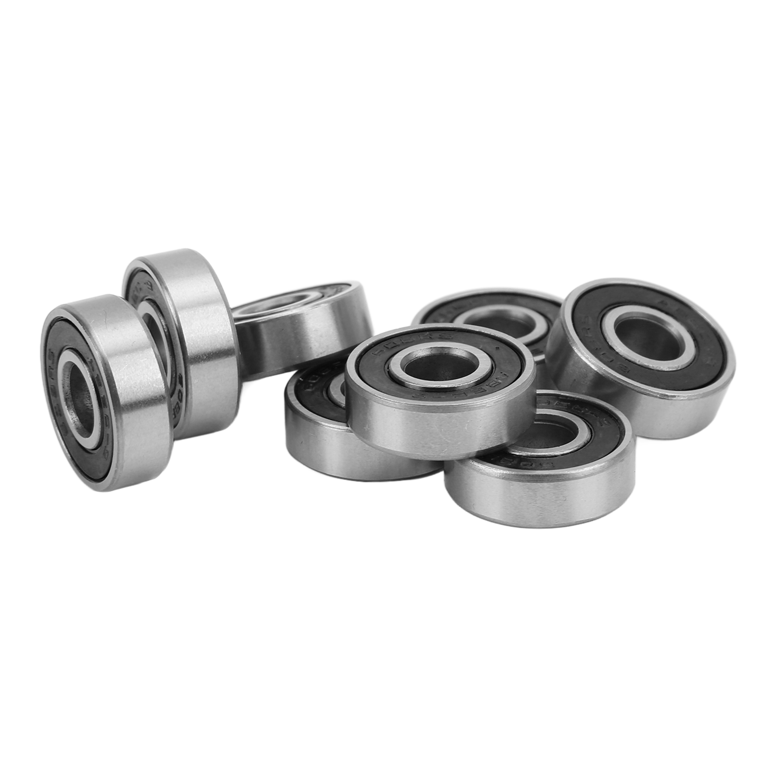Wasserdichte Kugellager 608rs Abec 9 Aus Kohlenstoffstahl Für Skateboards, Rollschuhe Und Tanzschuhe, 8x22x7 Mm, Schwarz