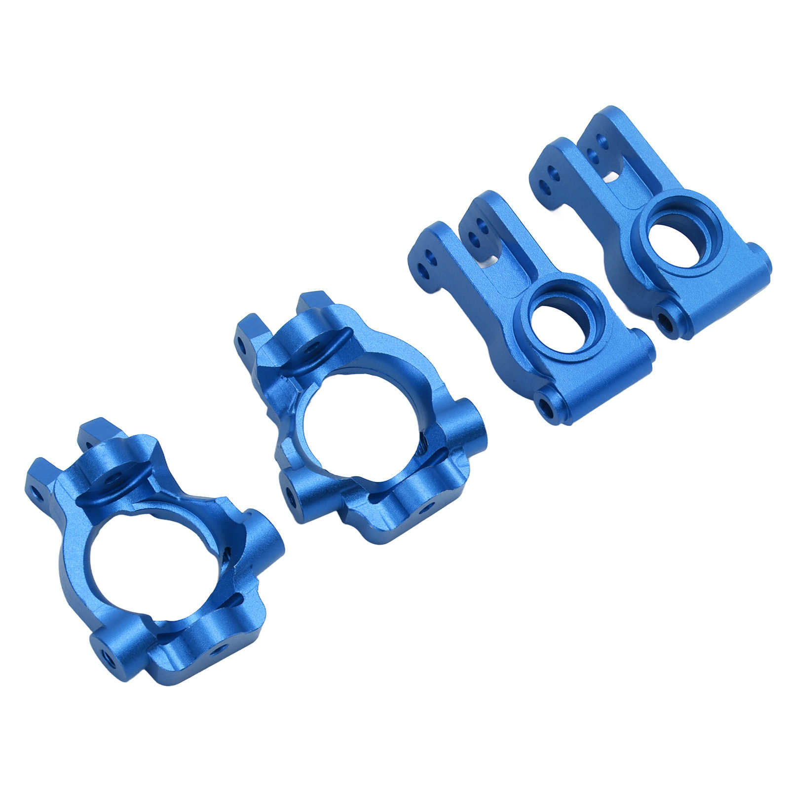 Vorderer Metallnaben-c-stütze Raketen-hinterradnabenträger Für Losi Lasernut U4 1/10 Rc-car Blau
