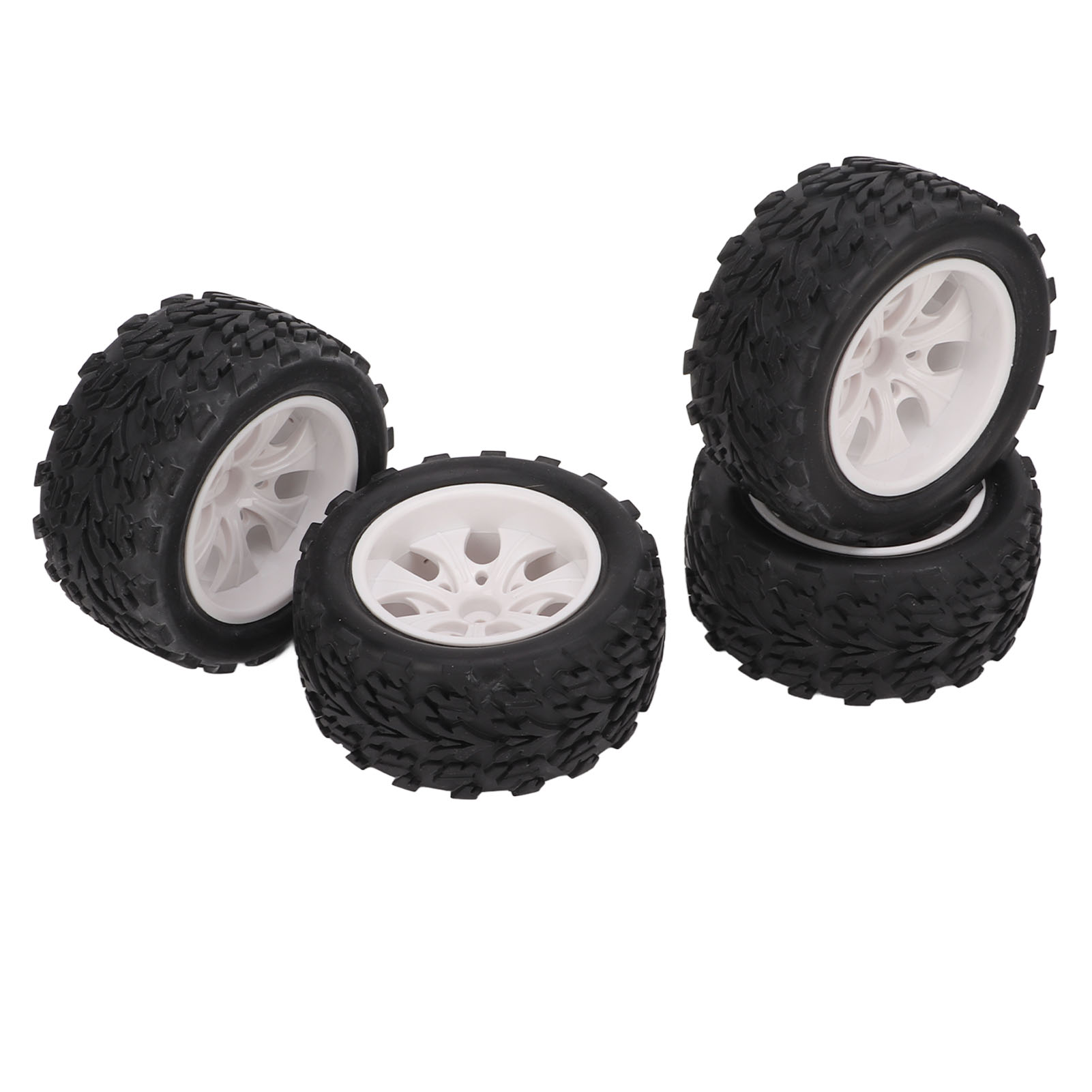 Professionelle Gummireifen Für Rc-cars Hsp 94111 94188 94108 Hpi 1/10, Lkw-räder, Weiß
