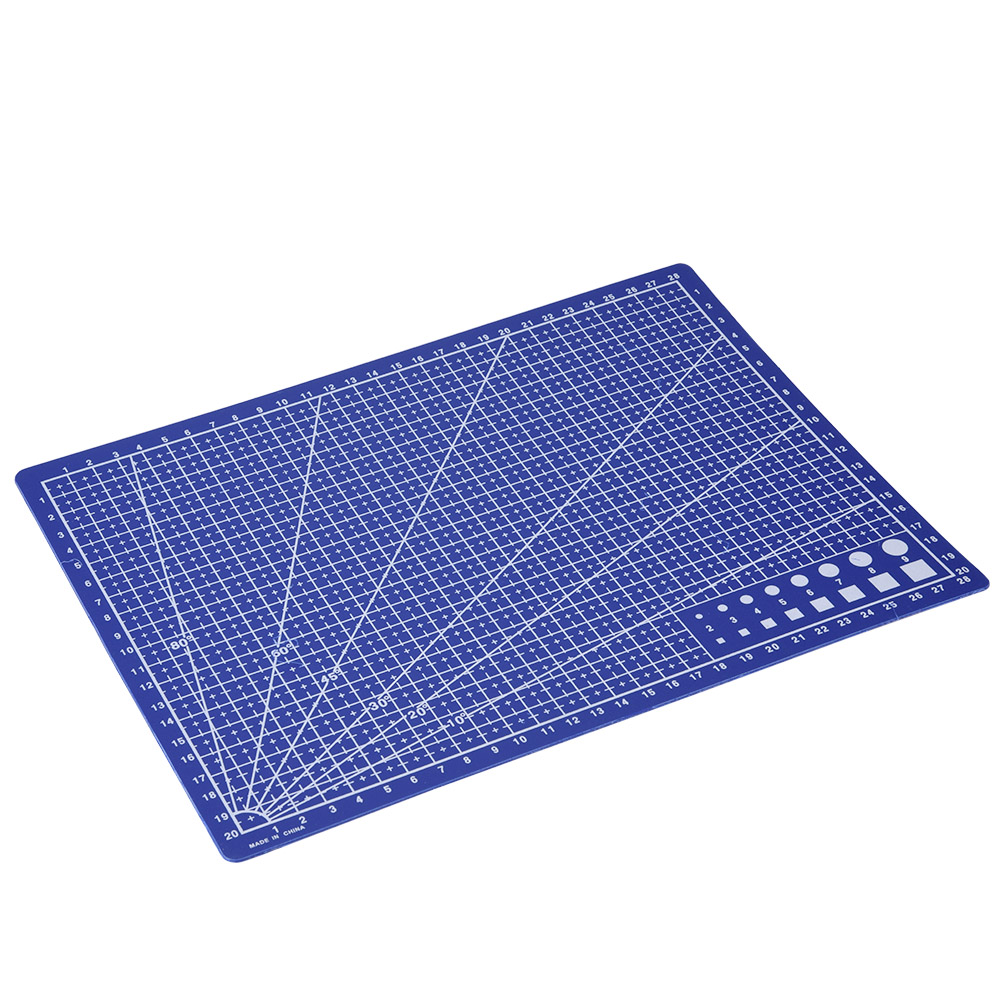 Schneidebrett Im A4-format Mit Linealraster, Diy-matte Zum Nähen Und Basteln, Büroaccessoire