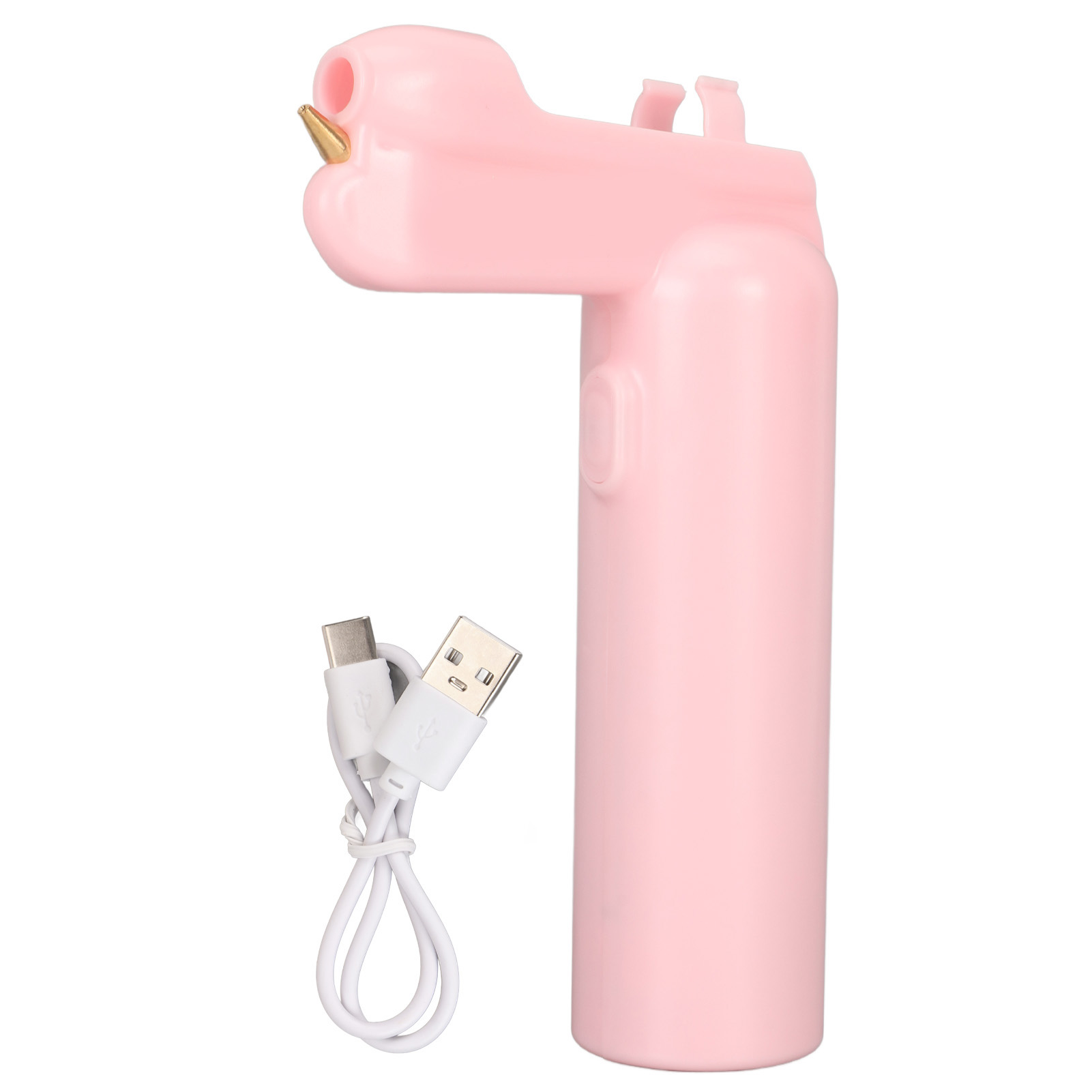 Tragbare, Wiederaufladbare Elektrische Airbrush-pistole Mit Mini-kompressor Für Kindermalerei, Rosa