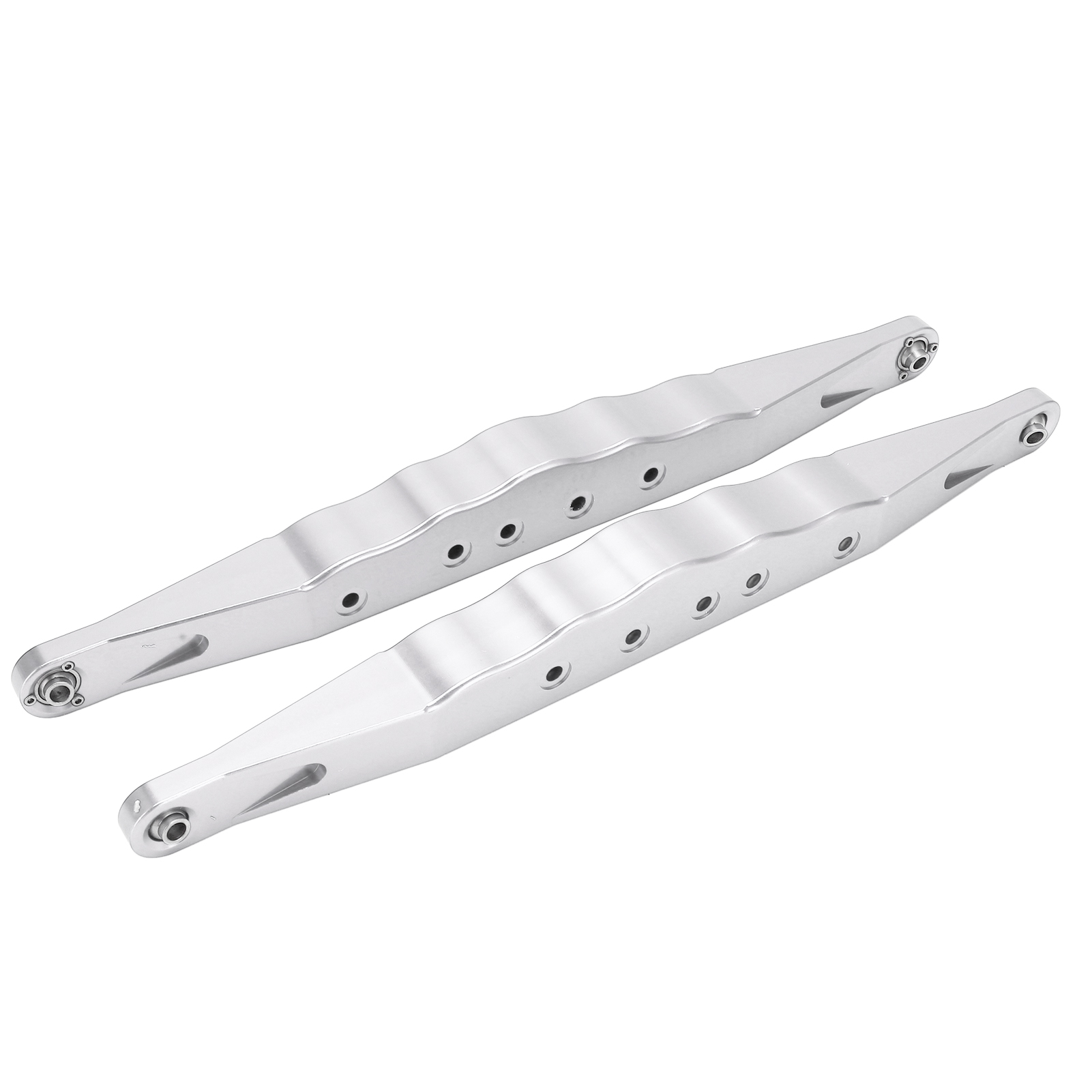 Stück Hintere Untere Querlenker Aus Aluminiumlegierung Für Losi Super Baja Rey 2.0 1/6 Short Off-road Rennwagen Silber