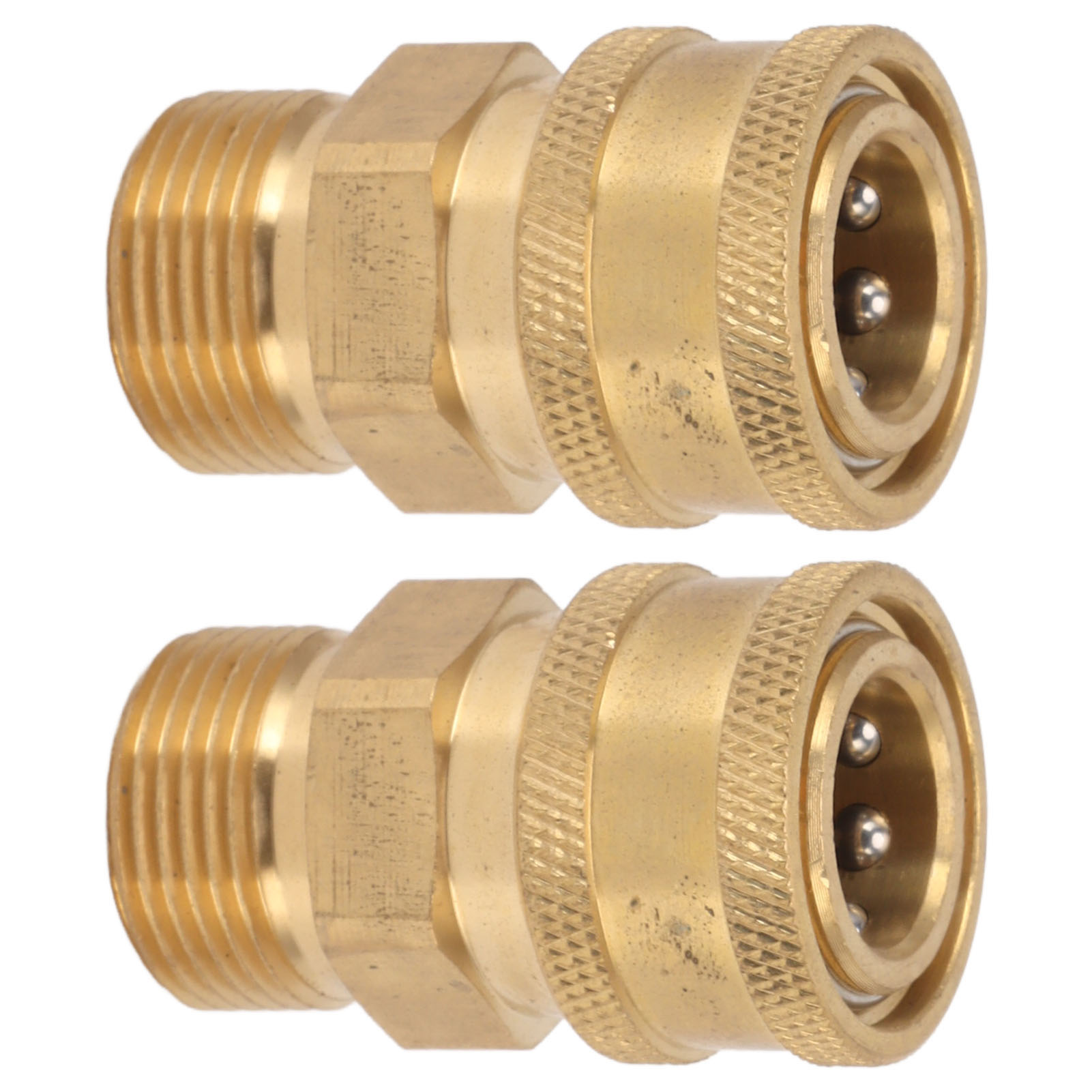 Zweiteiliger Hochdruck-verschraubungsadapter Aus Reinem Kupfer, M22-innengewinde 3/8 Npt Auf M22-außengewinde, 14 Mm Innendurchmesser