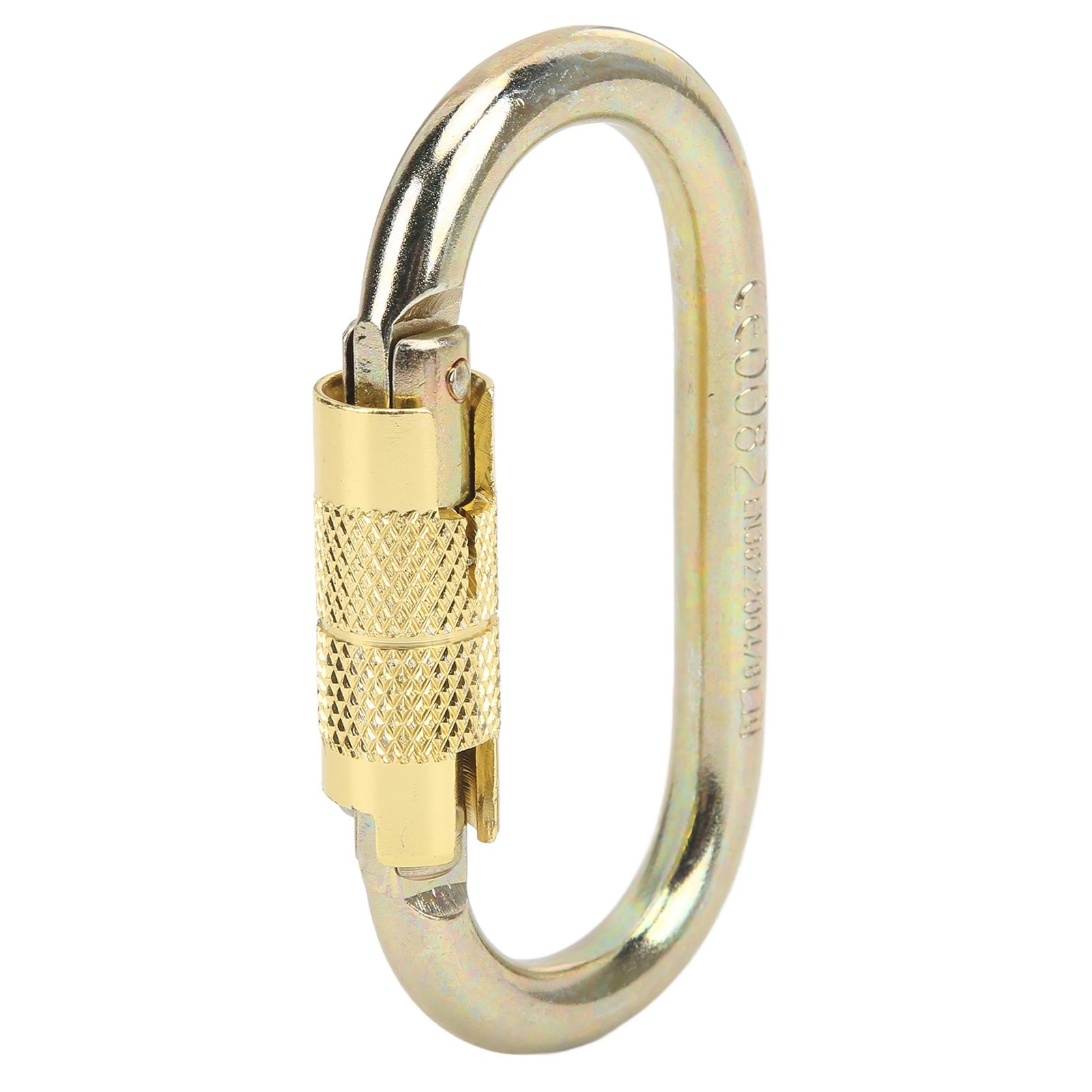 Outdoor-kletterkarabiner Typ O Für Bergsteigen, Abseilen, Sicherheit, Rettung Und Höhenarbeit