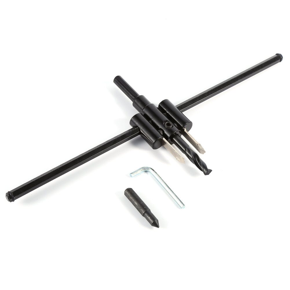 Set Mit 1 Verstellbarem Holzfräser 40–300 Mm, Kreisschneider Für Bohrmaschinen, Heimwerkerwerkzeug