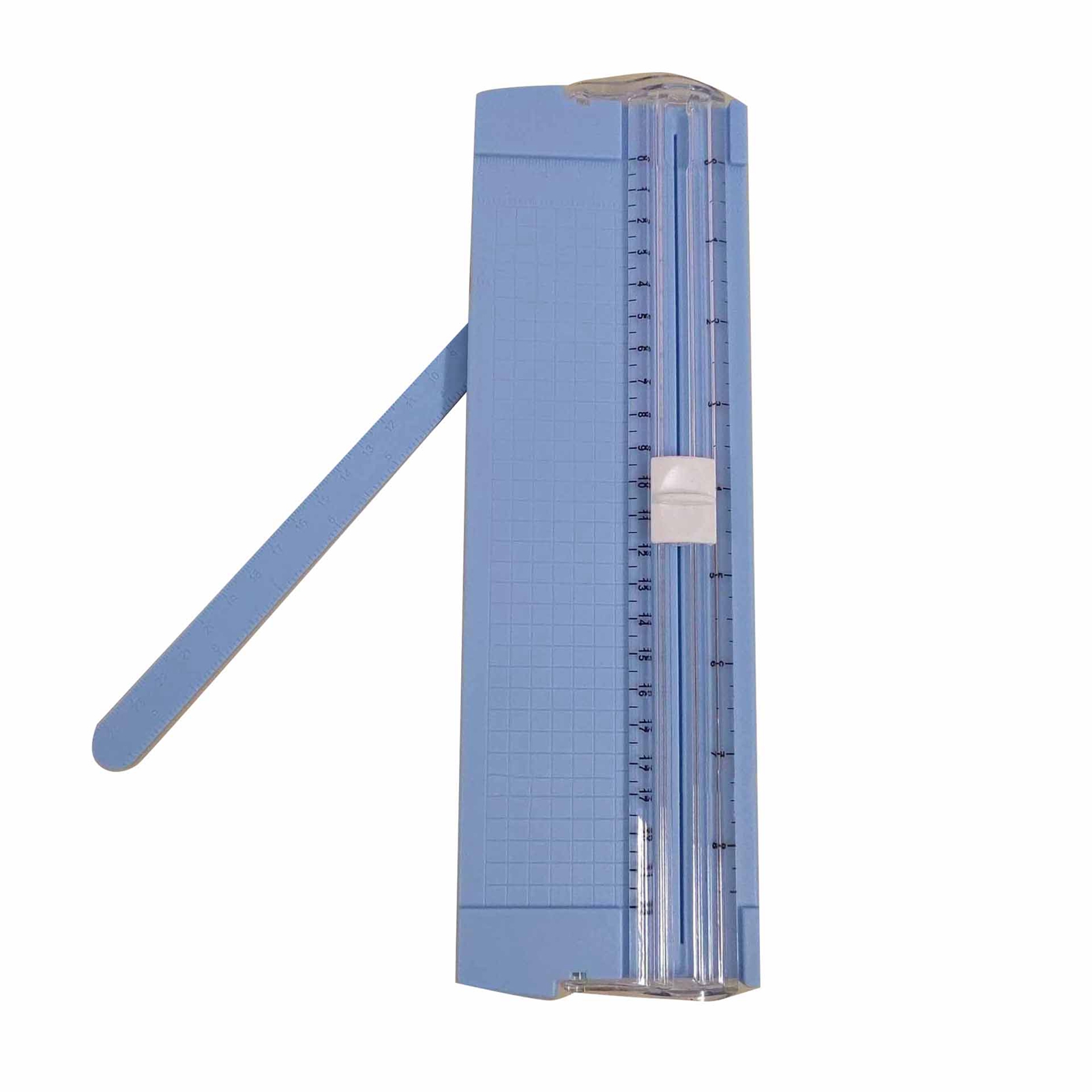 A5 Präzisions-papierschneider Mit Integriertem Lineal, Multifunktionaler Papierschneider Für Büro, Schule Und Zuhause, Blau