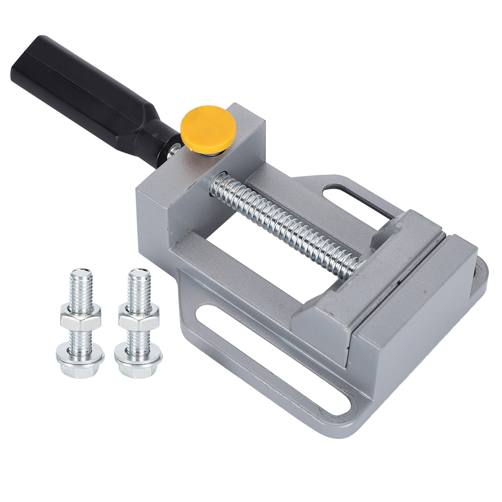 Miniatur-flachbacken-schraubstock, Rechtwinklige Bohrklemme, Werkzeug Aus Aluminiumlegierung