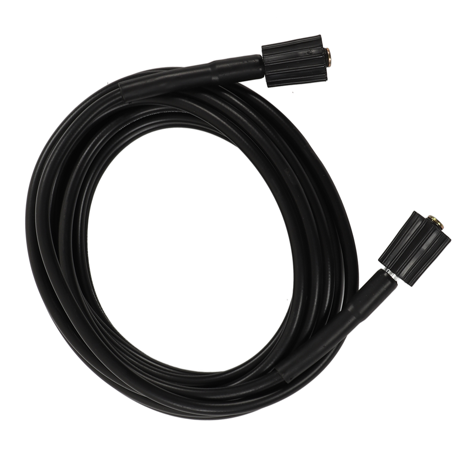 M Hochdruck-gartenschlauch, Verstopfungsfreier Autowaschschlauch, Pvc-gummi-verlängerungsschlauch, 2 Enden Mit M22 14-mm-anschluss