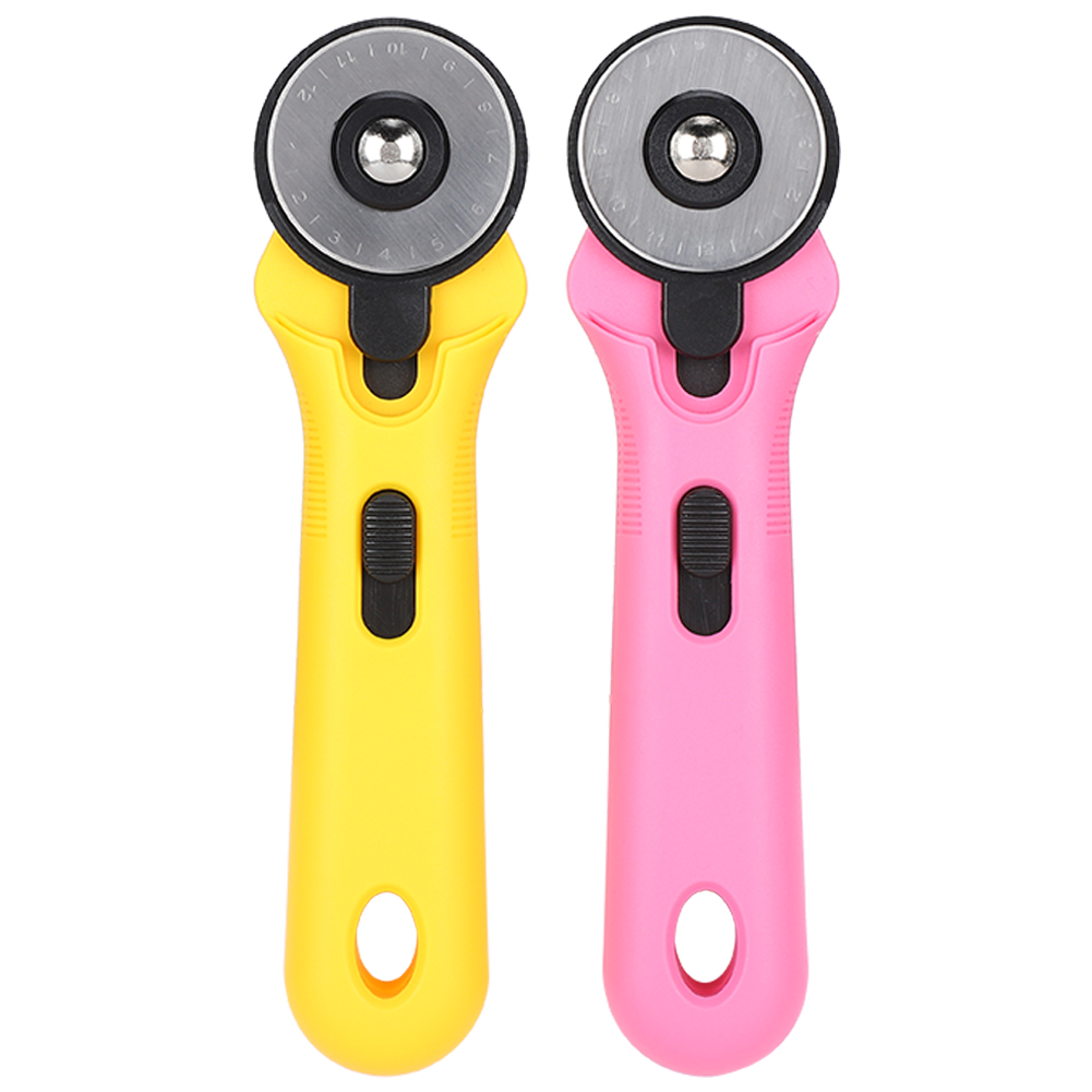 Set Mit 2 45-mm-radschneidern Für Stoff, Rollschneider Für Patchwork, Näh- Und Quiltarbeiten