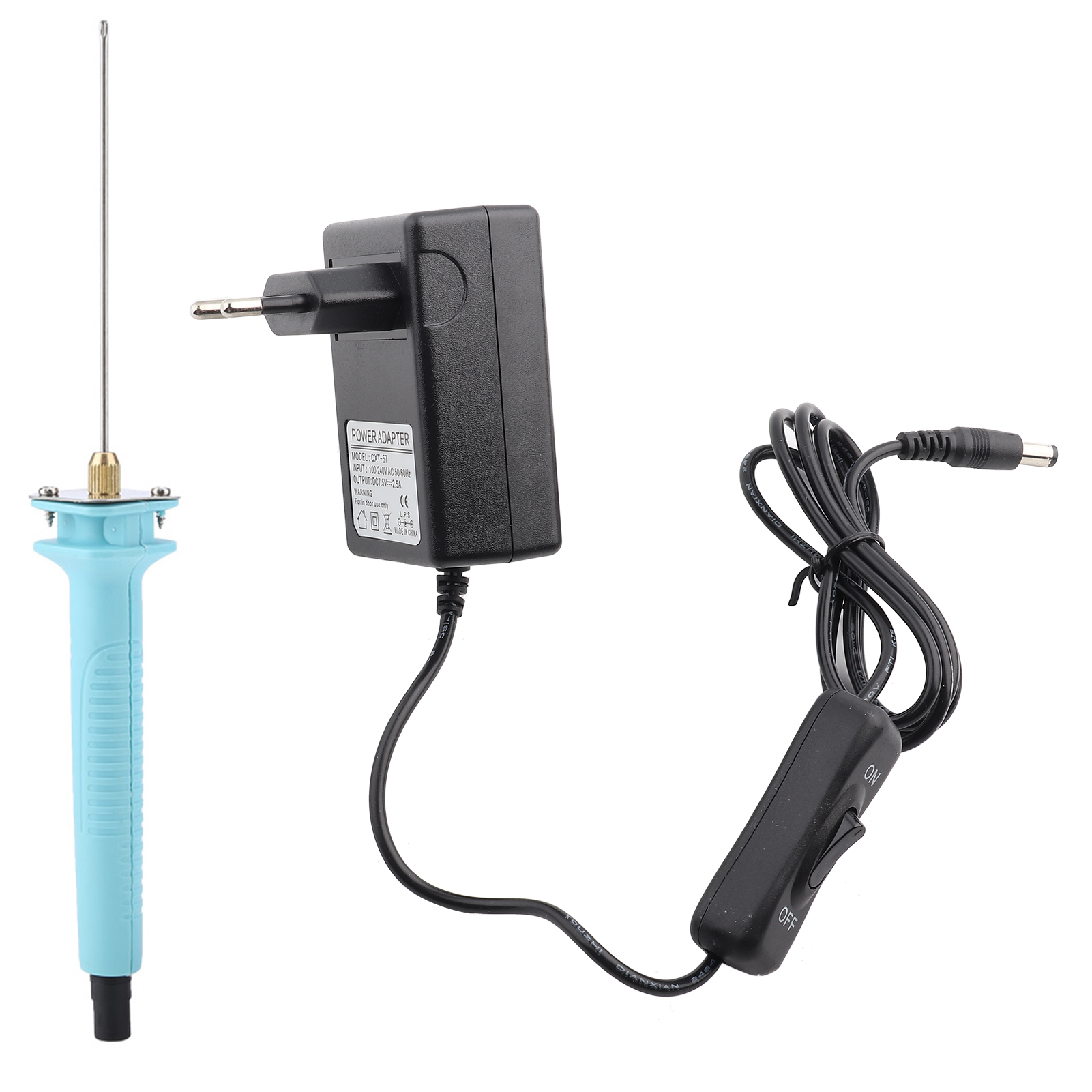Elektrischer Schaumstoffschneider (18 W), 10 Cm Heizdraht, Schneid- Und Gravierstift Für Polystyrol, 100–240 V Eu-stecker