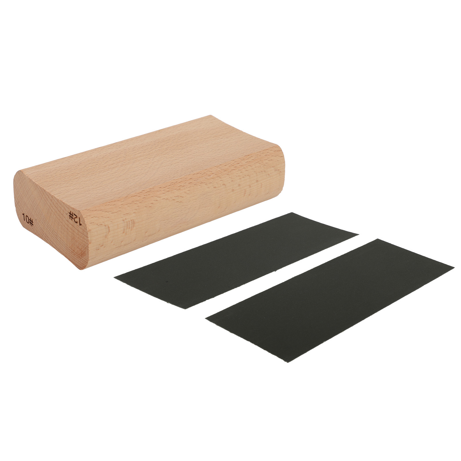 Radius-schleifklotz Aus Holz Für Gitarrenbauer, Werkzeug Zum Abrichten Von Bünden Und Griffbrettern, 10 Und 12 Zoll