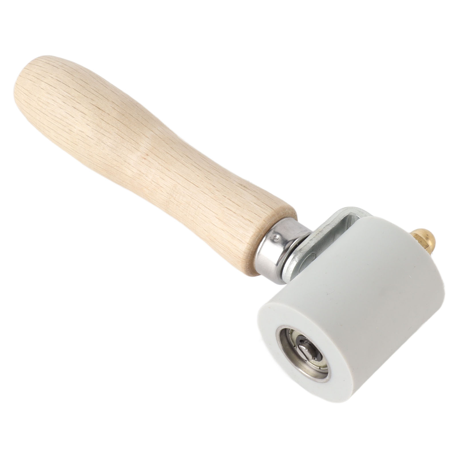 Abnehmbare, Ergonomische Silikon-fugenrolle, Nahttester, Glättwerkzeug Für Pvc-dachband, Grau, 45 Mm Breit