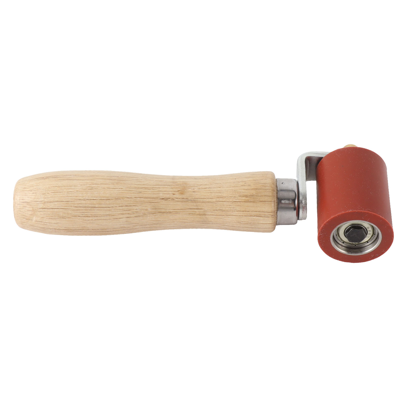 Silikonfugenprüfrolle, Abnehmbares Ergonomisches Design Mit Lager, Glättwerkzeug Für Pvc-dachband, Rot, 40 Mm Breite