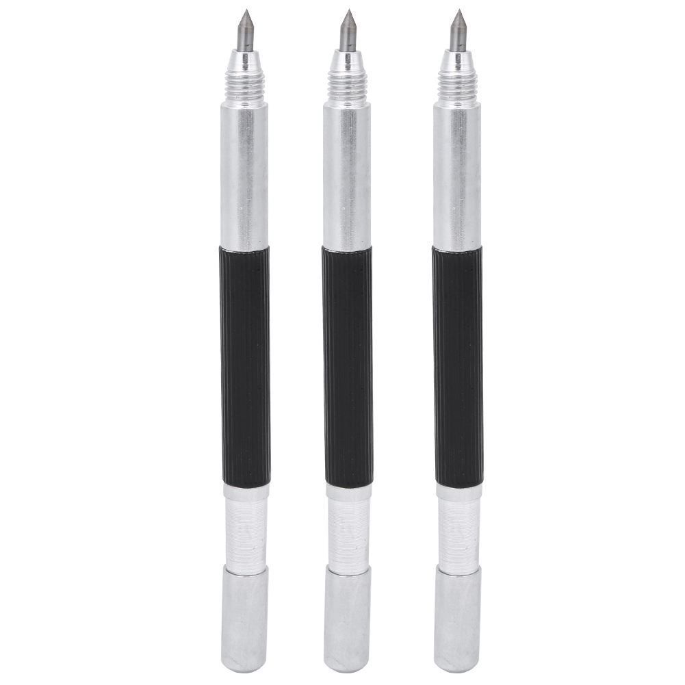 Set Mit 3 Gravierstiften Mit Doppelhartmetallspitze Zum Markieren Von Metall, Glas, Keramik, Fliesen Und Holz