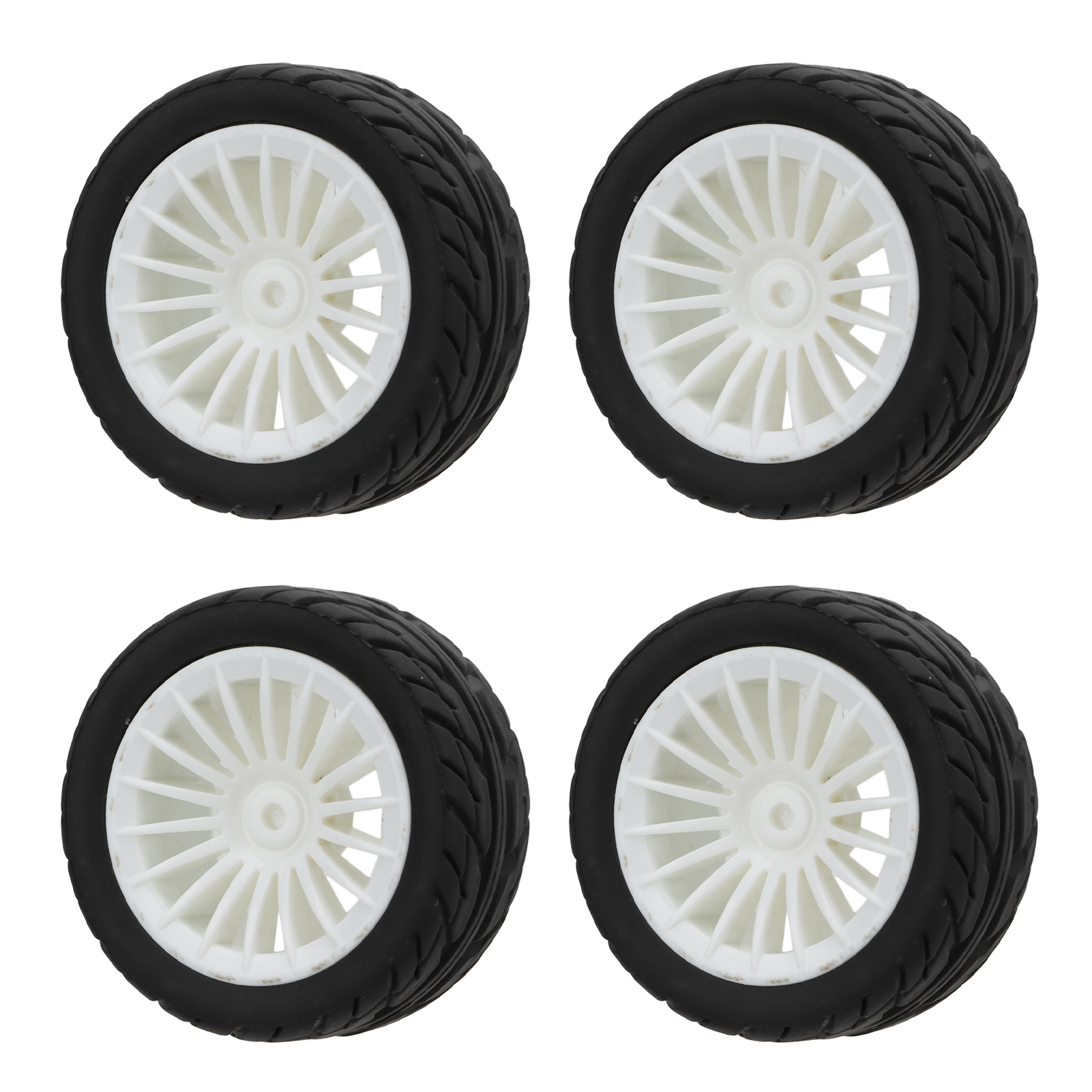 Rennwagenreifen Aus Griffigem Gummi Mit Starker Dämpfung Für Ud1601, Ud1602, Ud1603, Ud1604, Ud1607, Sg1603 Und Sg1604 (weiß)