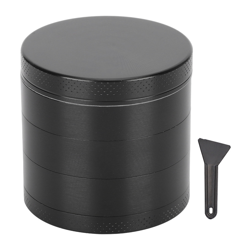 5-lagige Kräutermühle Aus Zinklegierung Mit Doppelfilter, Gewürz- Und Pfeffermühle, Mahlwerkzeug, 53 Mm