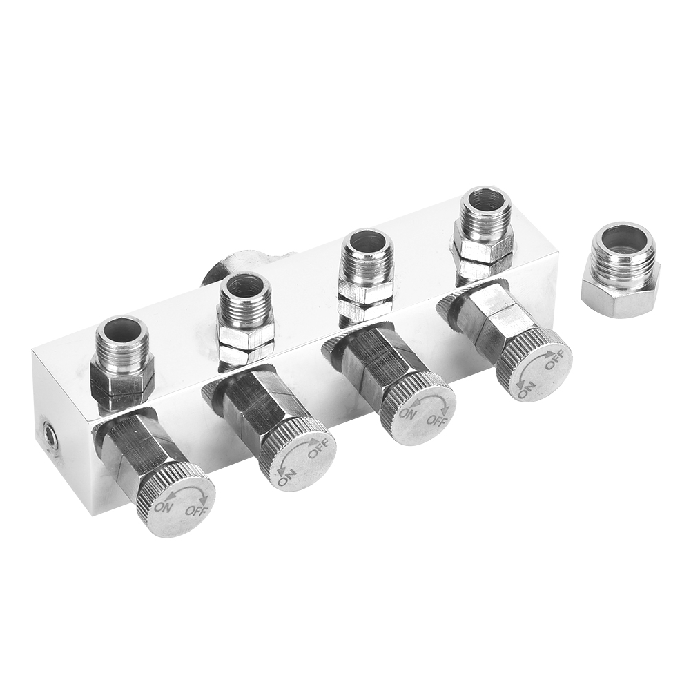 Verstellbarer Multifunktions-aluminium-adapter Für Druckluftpistole, Druckluftschlauchzubehör, 1 Stück