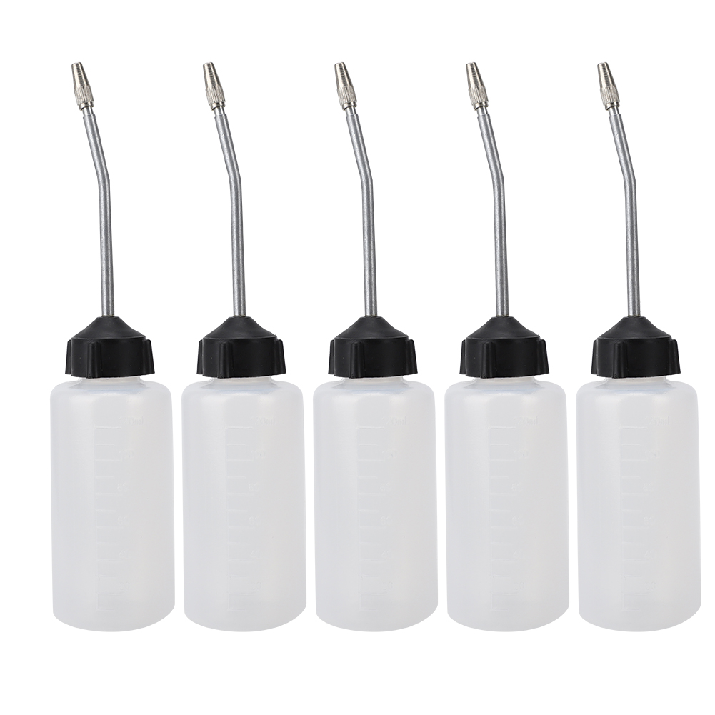 120-ml-flasche Nähmaschinenöl, Verlängerte Düse, 5er-packung